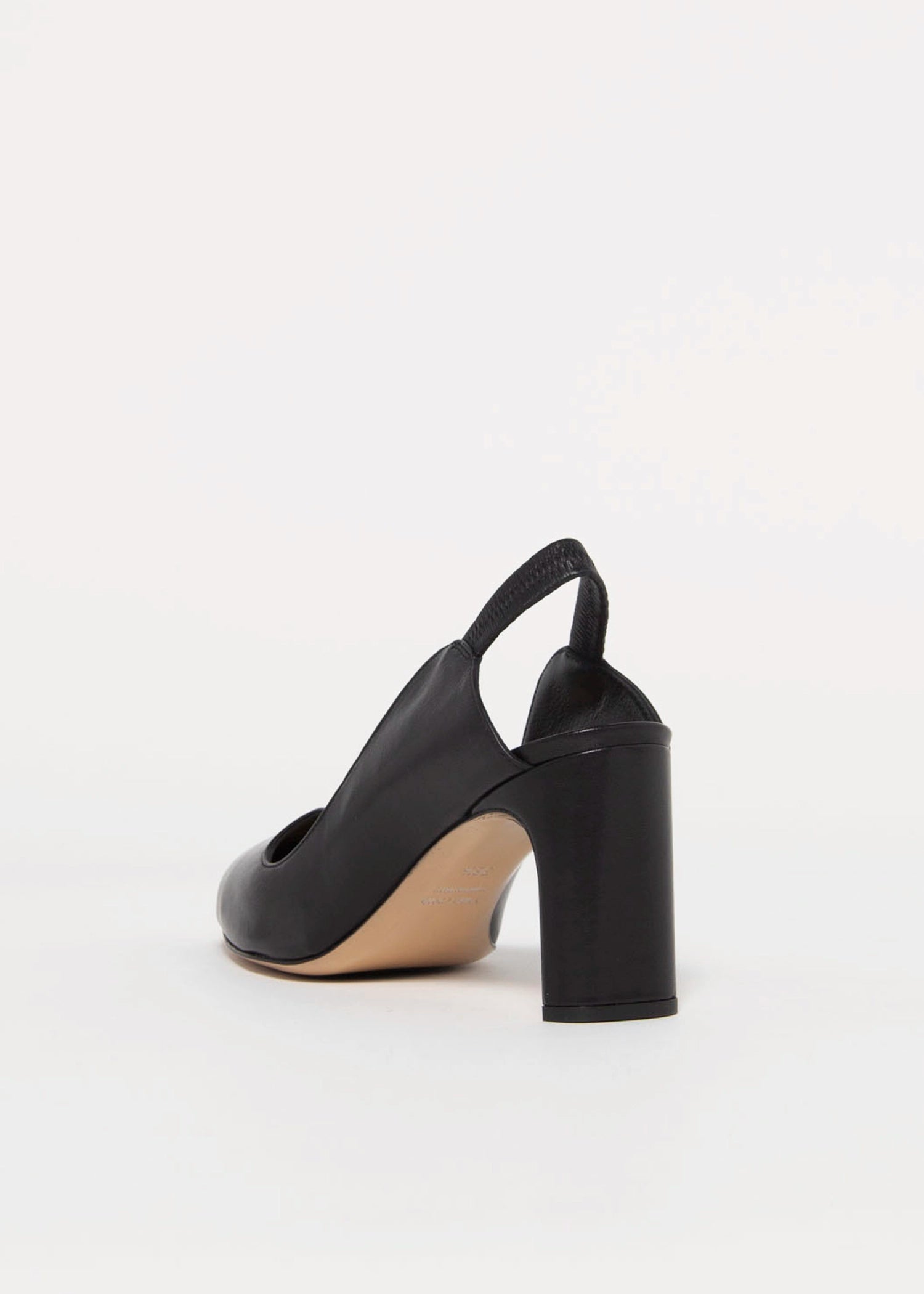 swatch_Black Leather mara bini sole leather slingback