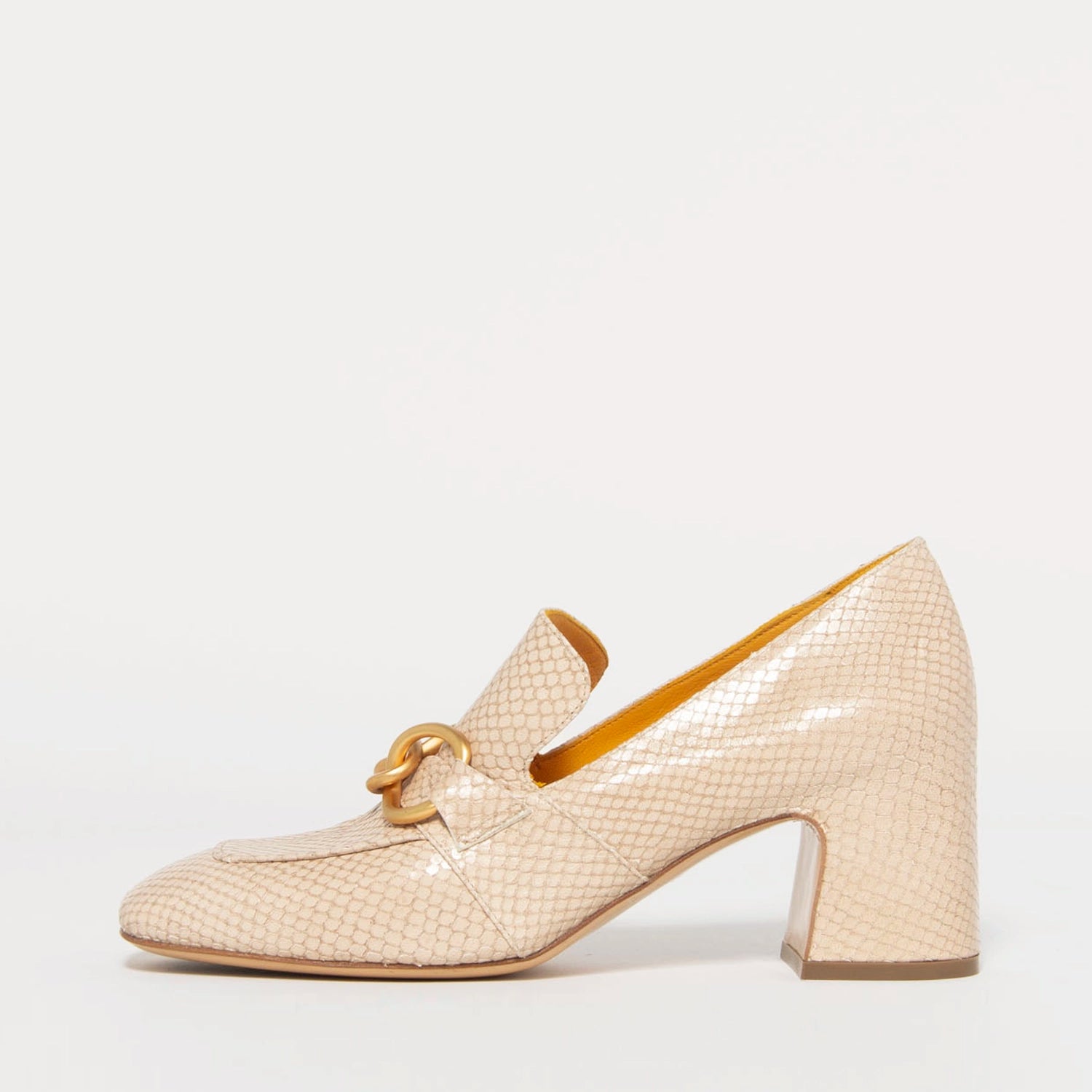 swatch_Beige Snake mara bini perla heeled loafer