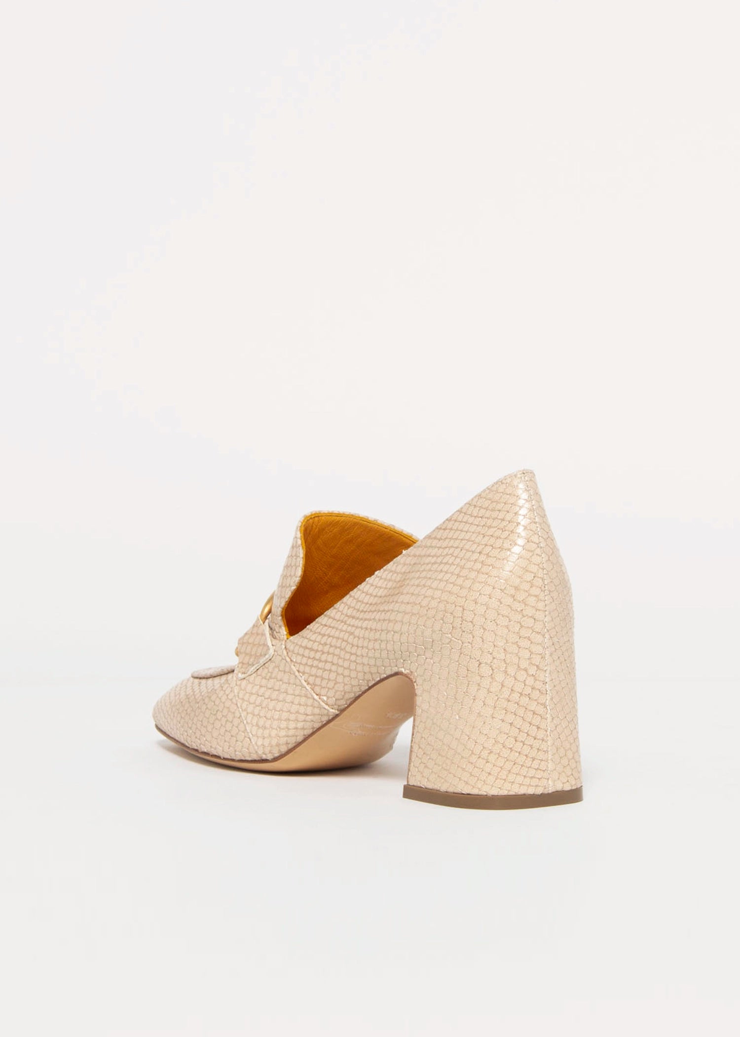 swatch_Beige Snake mara bini perla heeled loafer