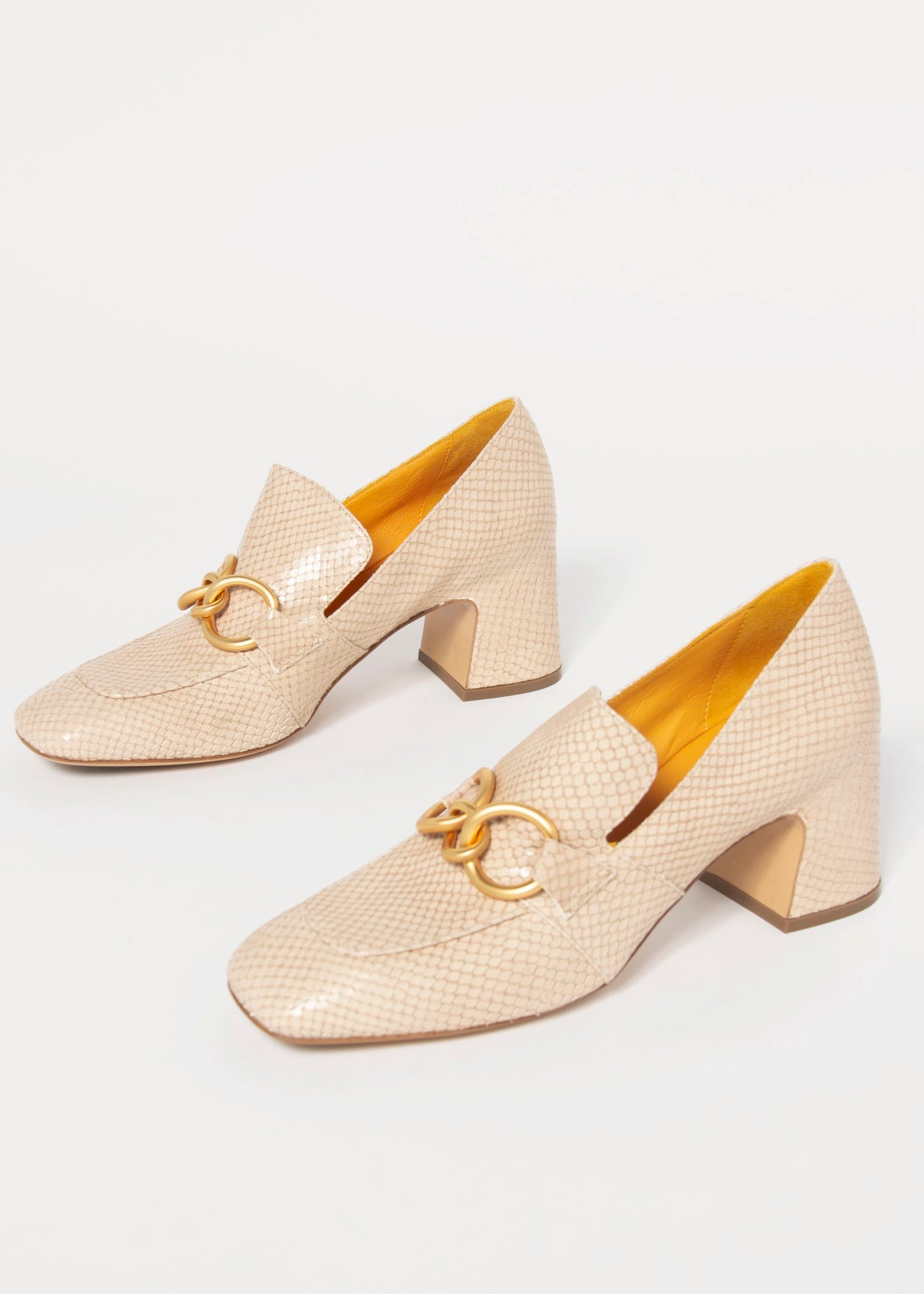 swatch_Beige Snake mara bini perla heeled loafer