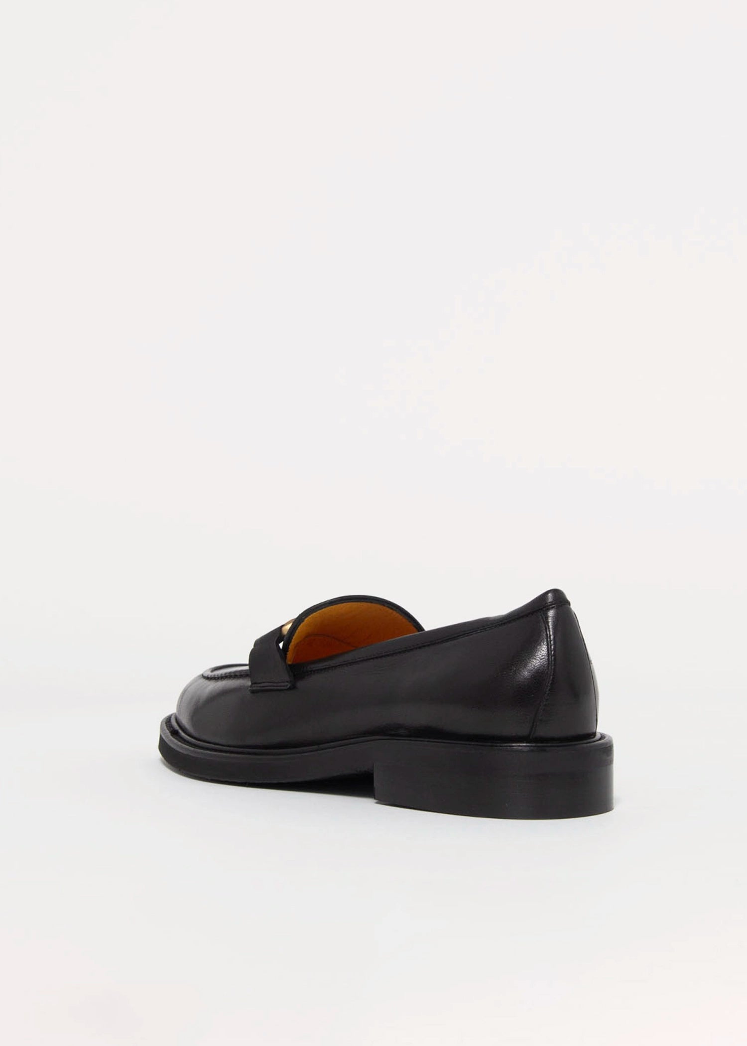 swatch_Black Leather mara bini frida leather loafer
