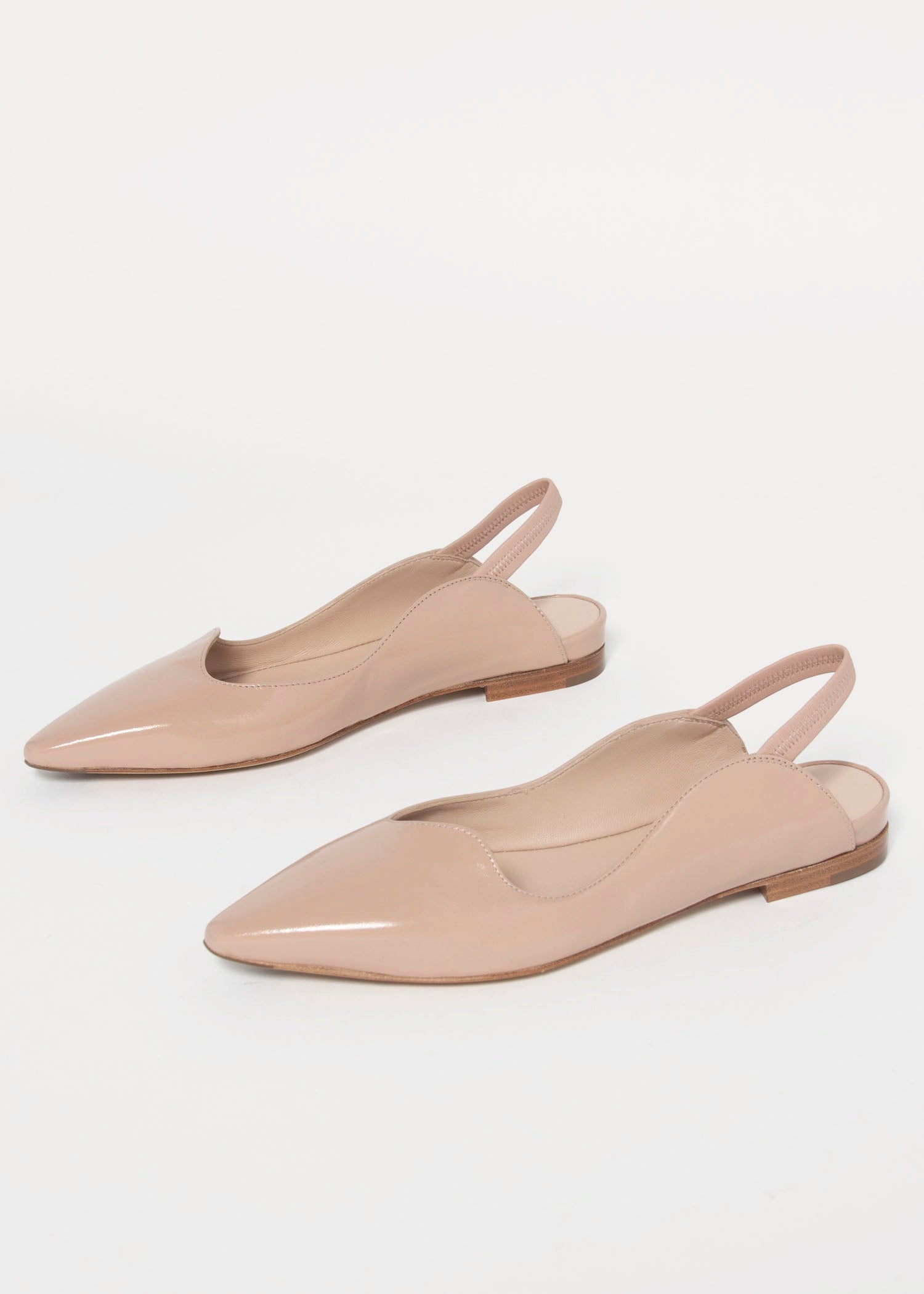 swatch_Blush Leather mara bini milena leather flat
