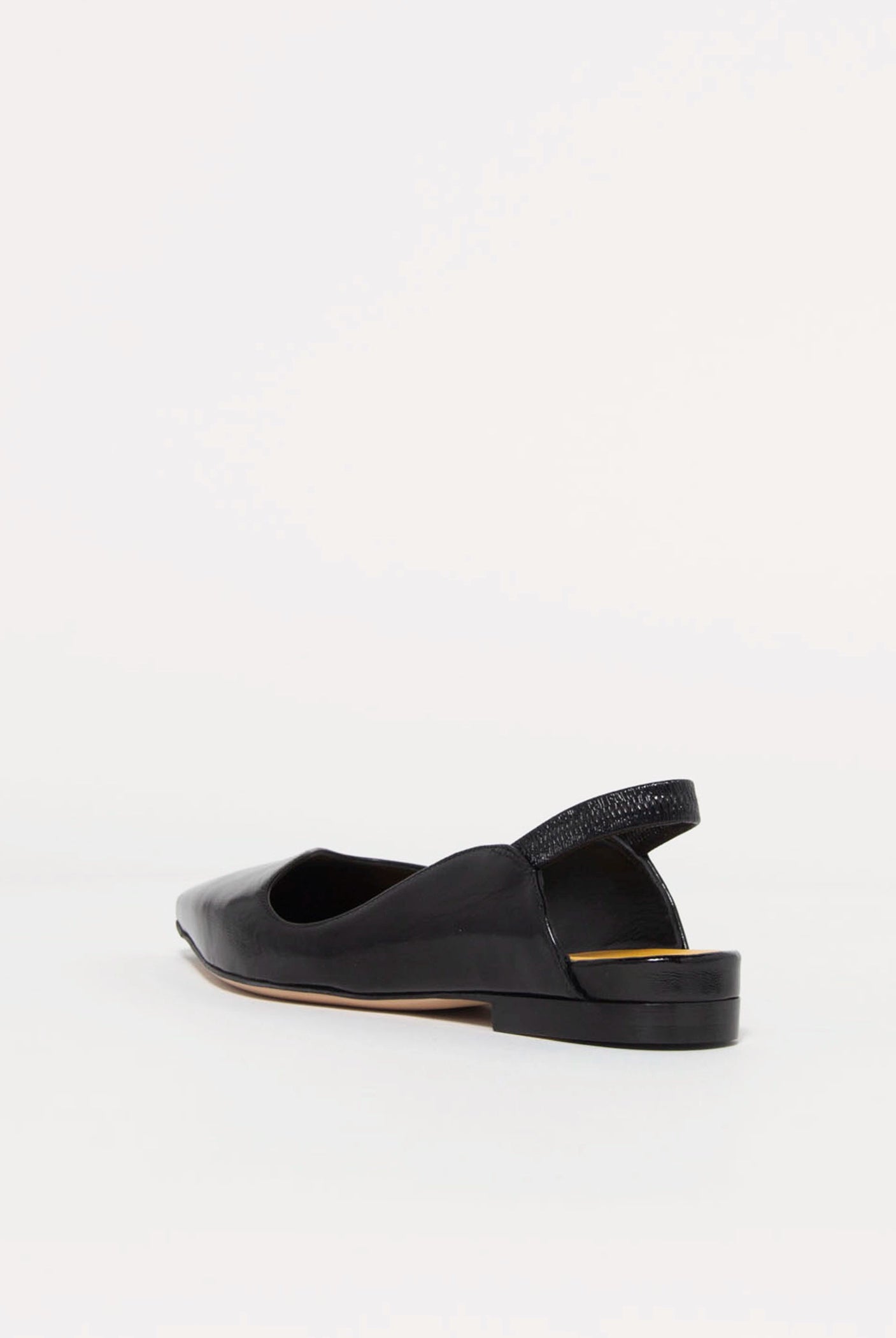 swatch_Black Leather mara bini milena leather flat