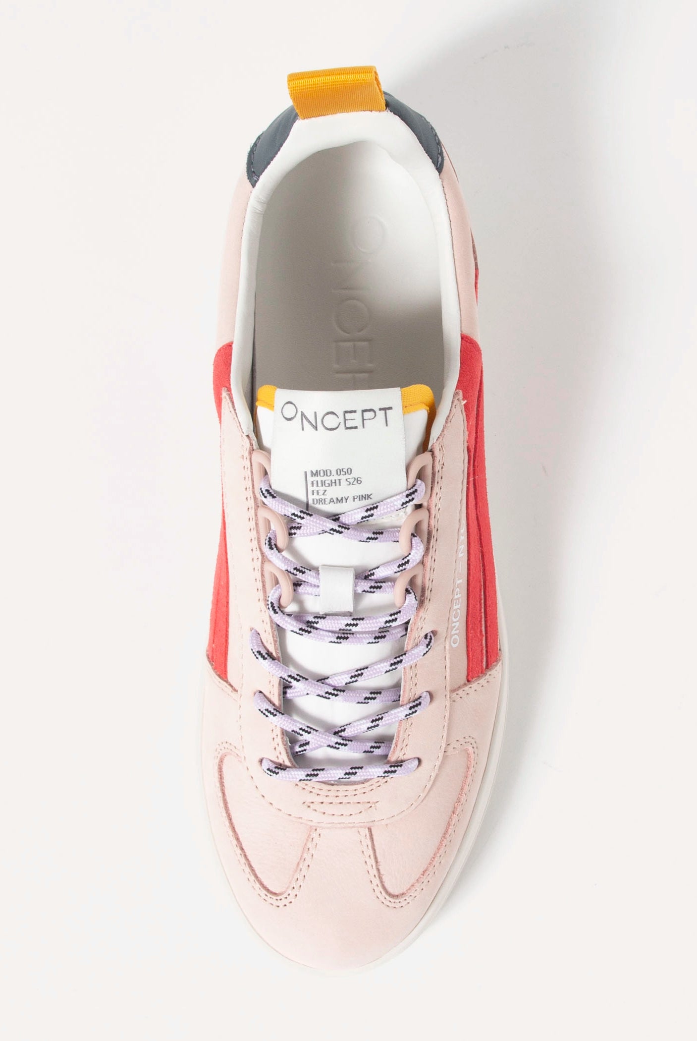 swatch_Dreamy Pink oncept fez sneaker