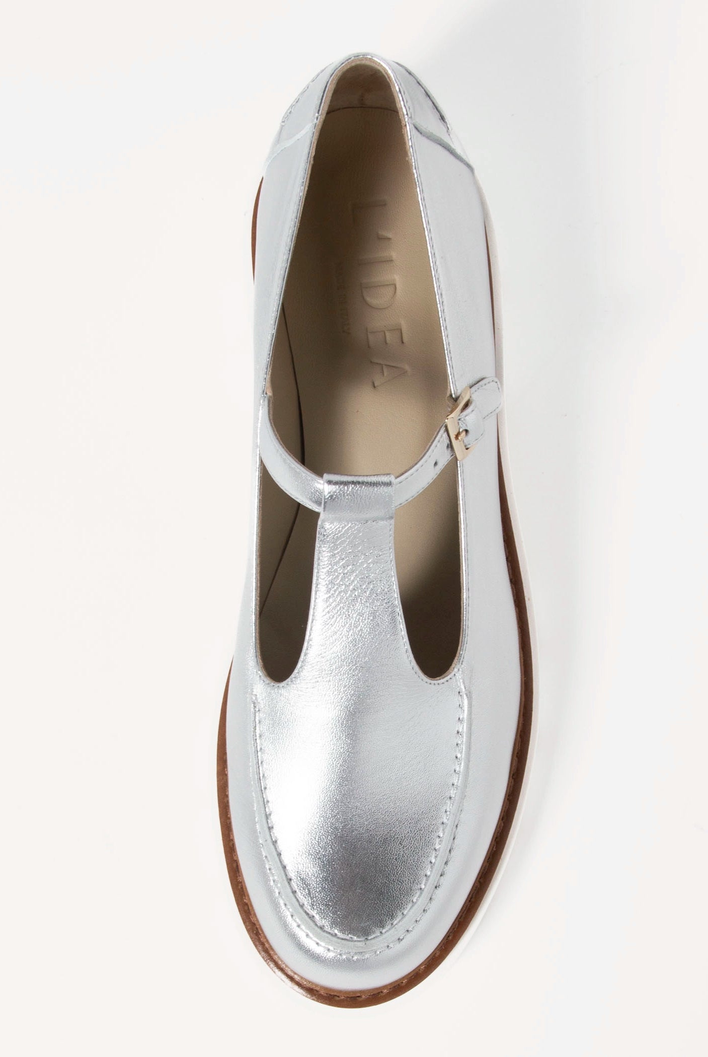 swatch_Silver Leather l'idea olga mary jane