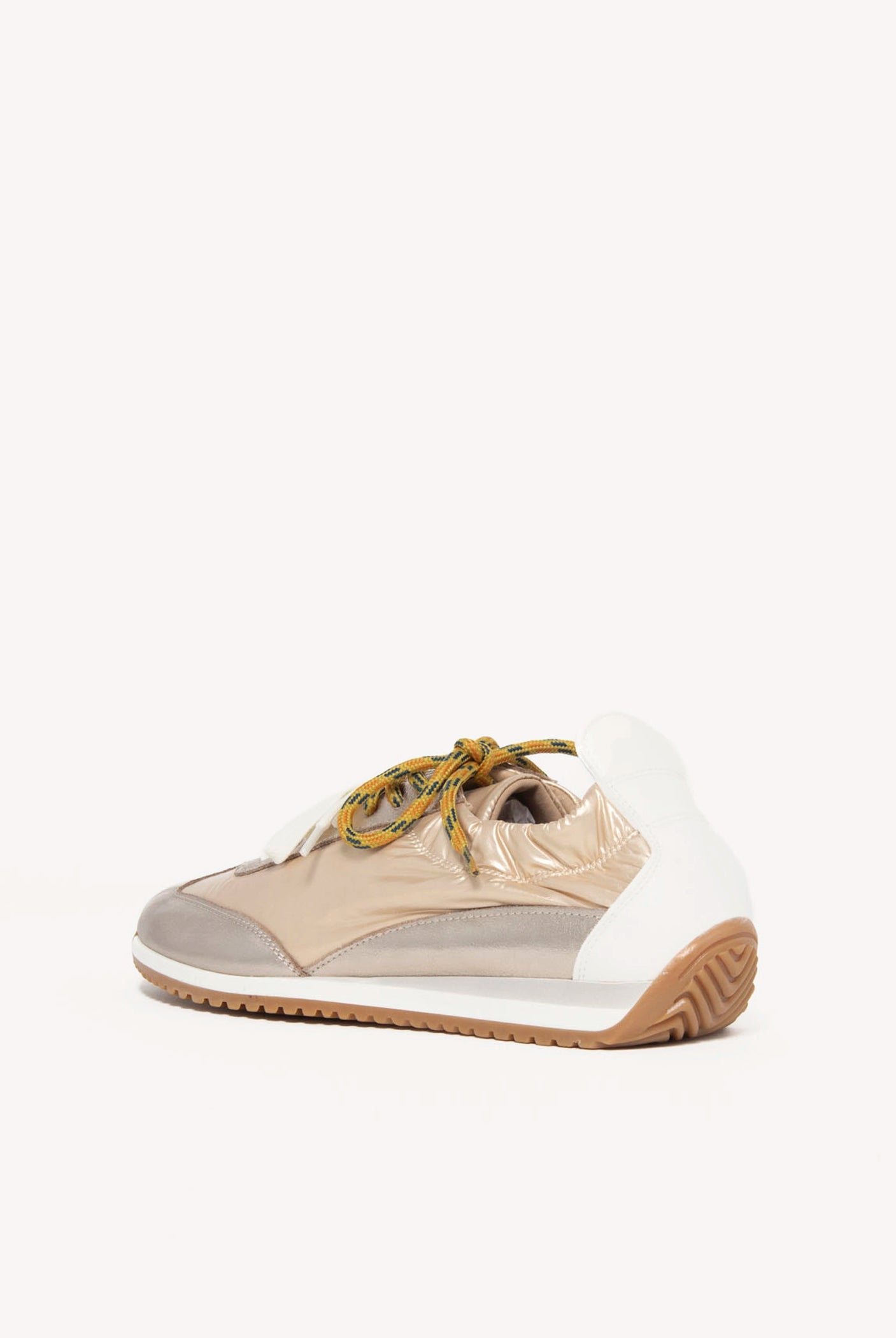 swatch_Platino l'idea metallic double lace sneaker