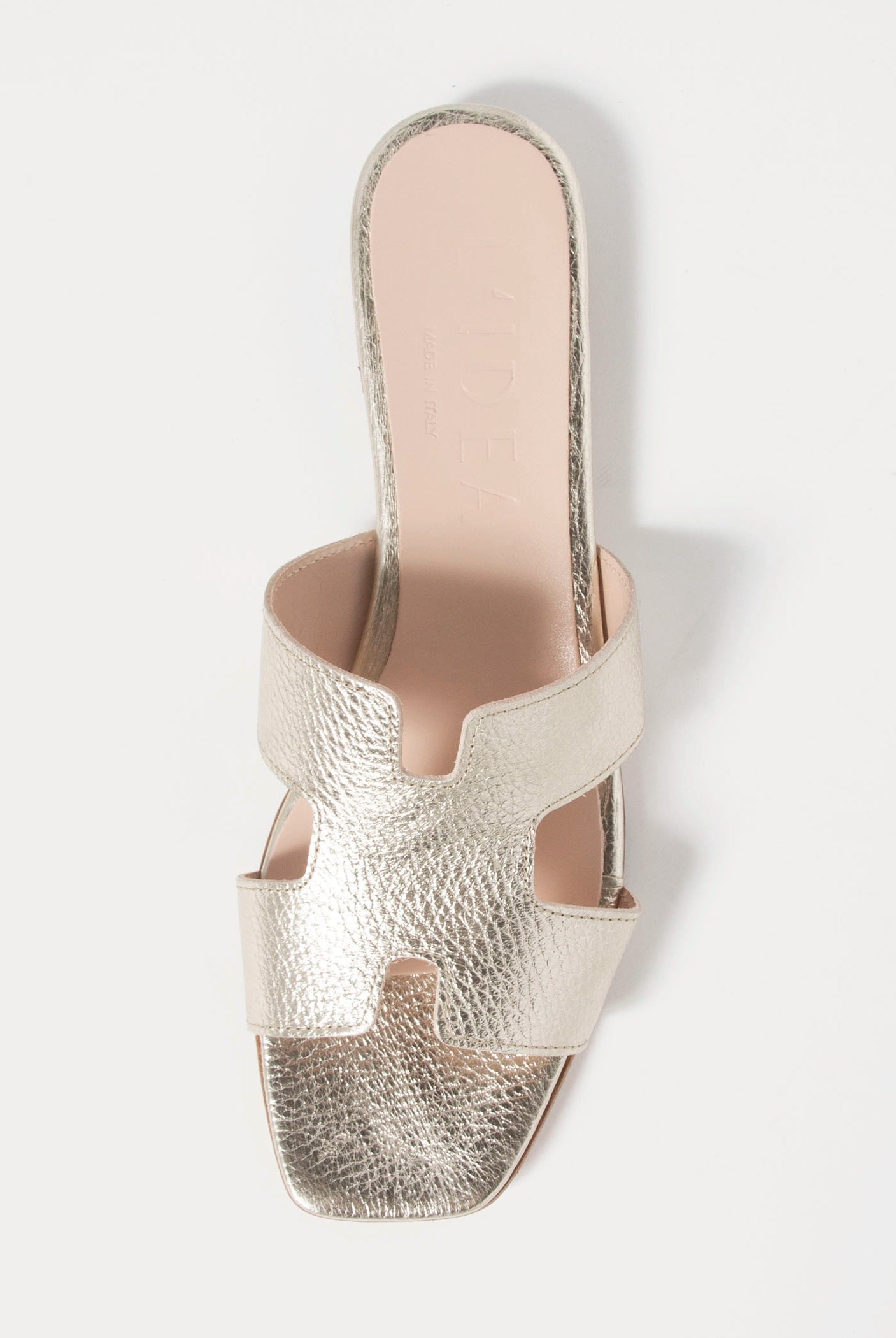swatch_platino leather leather cutout sandal flat sandals
