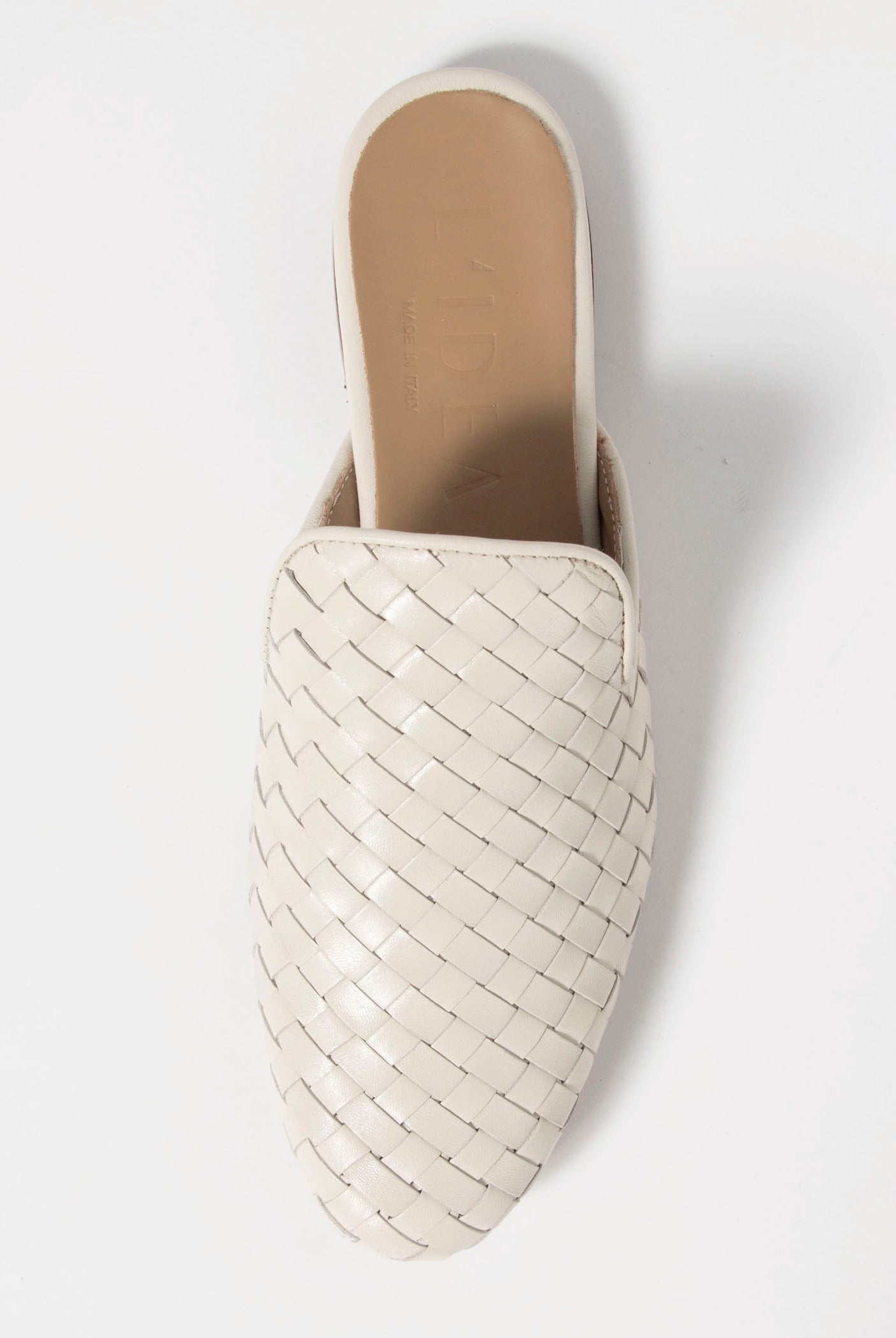 swatch_Ivory Leather l'idea woven mule