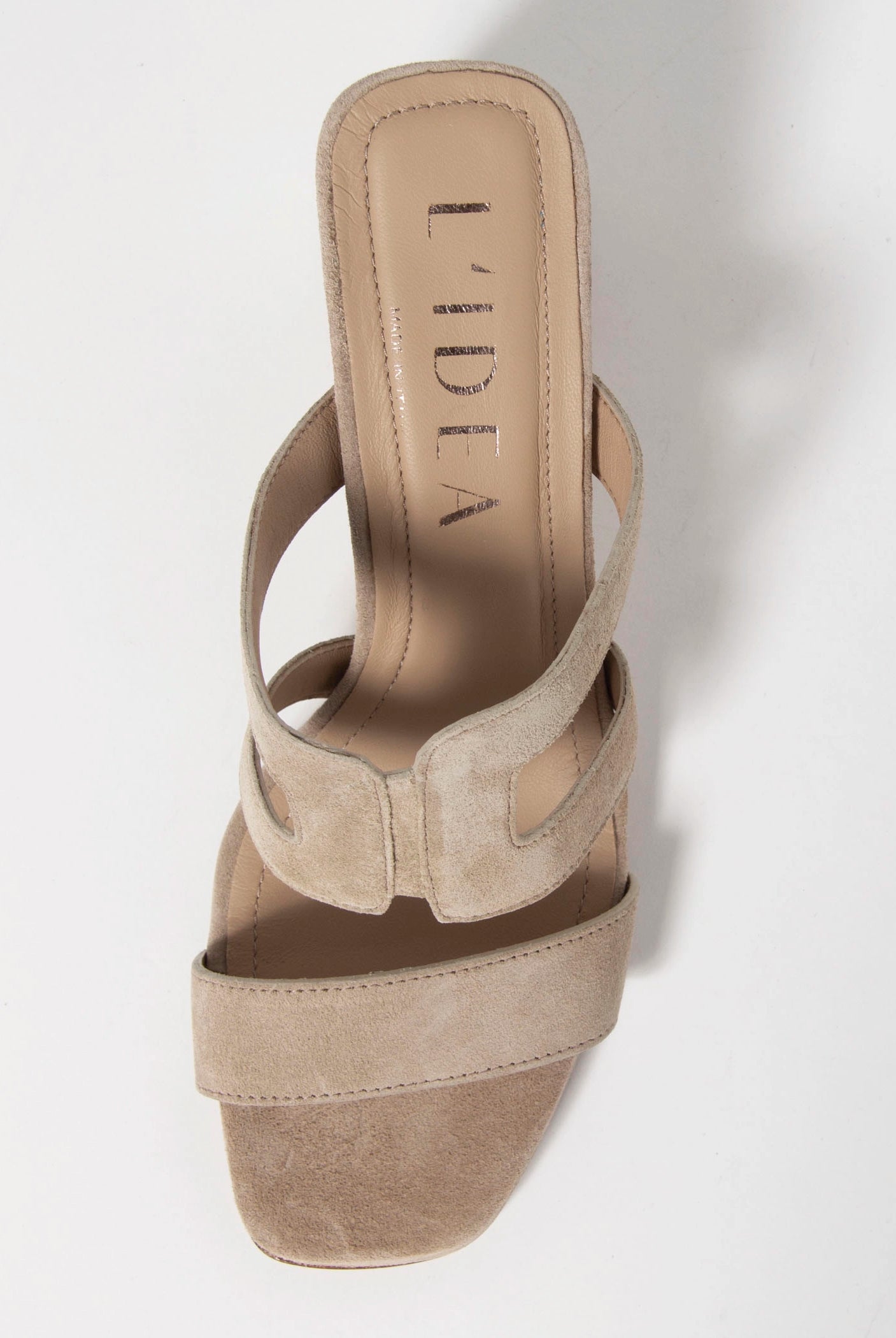 swatch_Sand Suede l'idea cutout heeled sandal