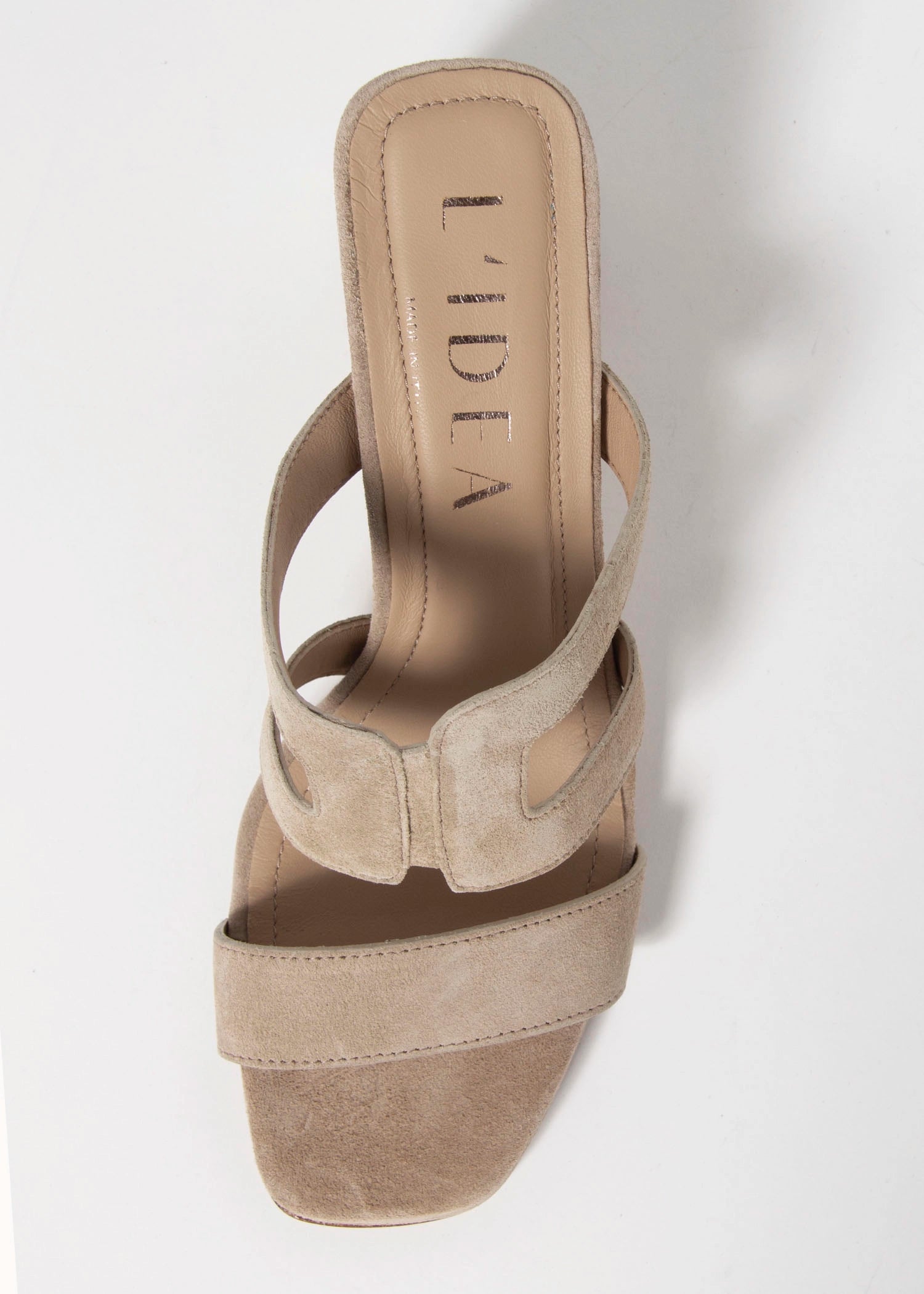 swatch_Sand Suede l'idea cutout heeled sandal