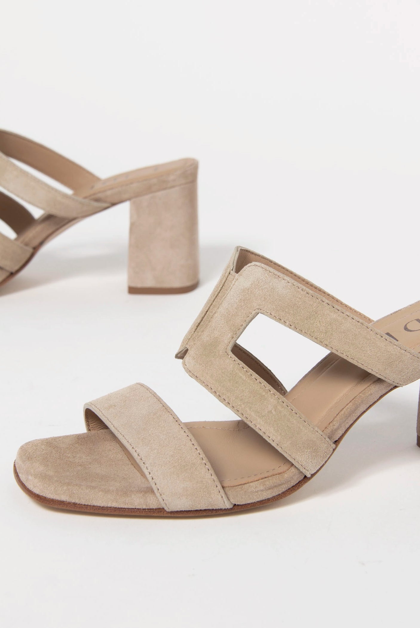 swatch_Sand Suede l'idea cutout heeled sandal
