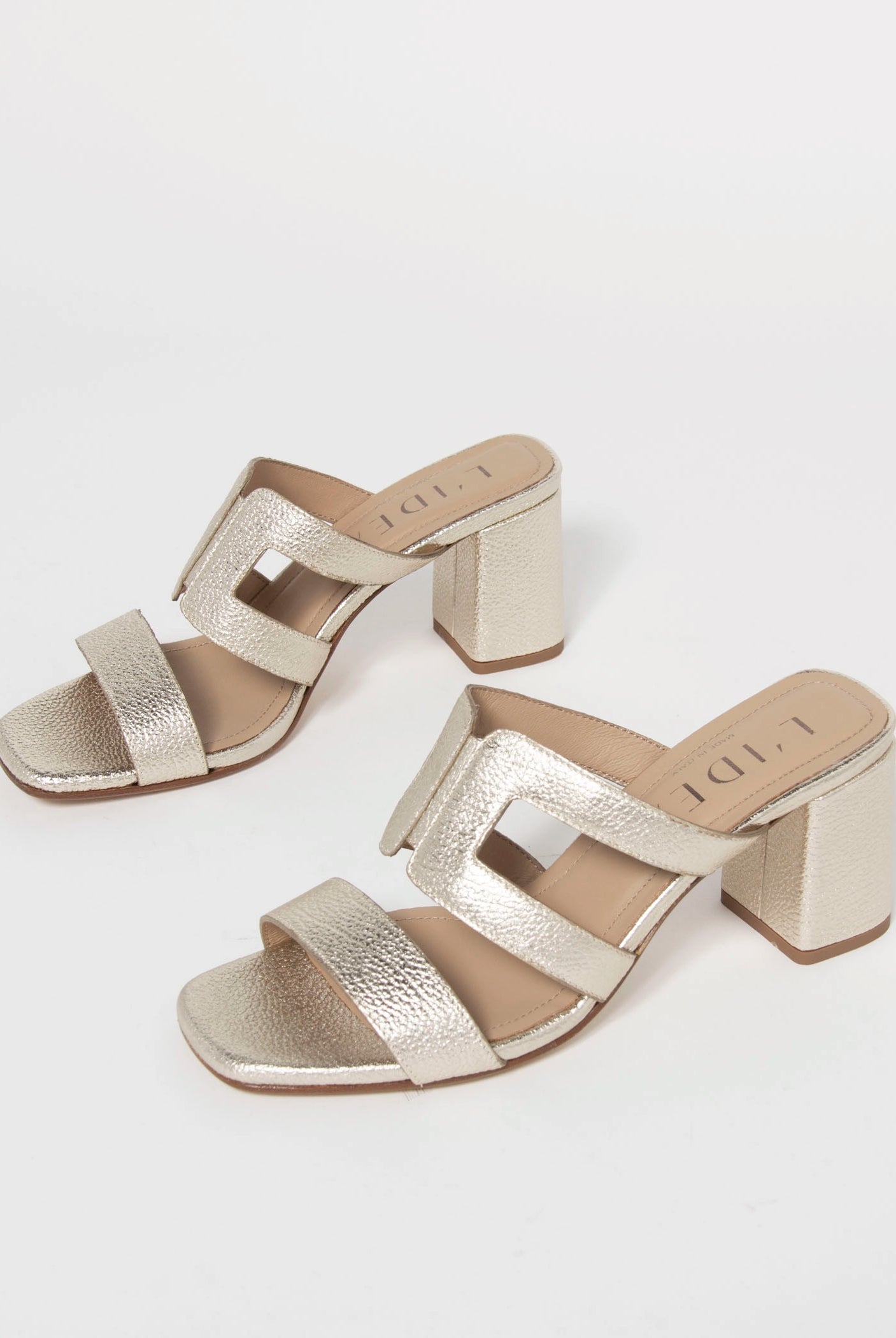 swatch_Platino Leather l'idea cutout heeled sandal