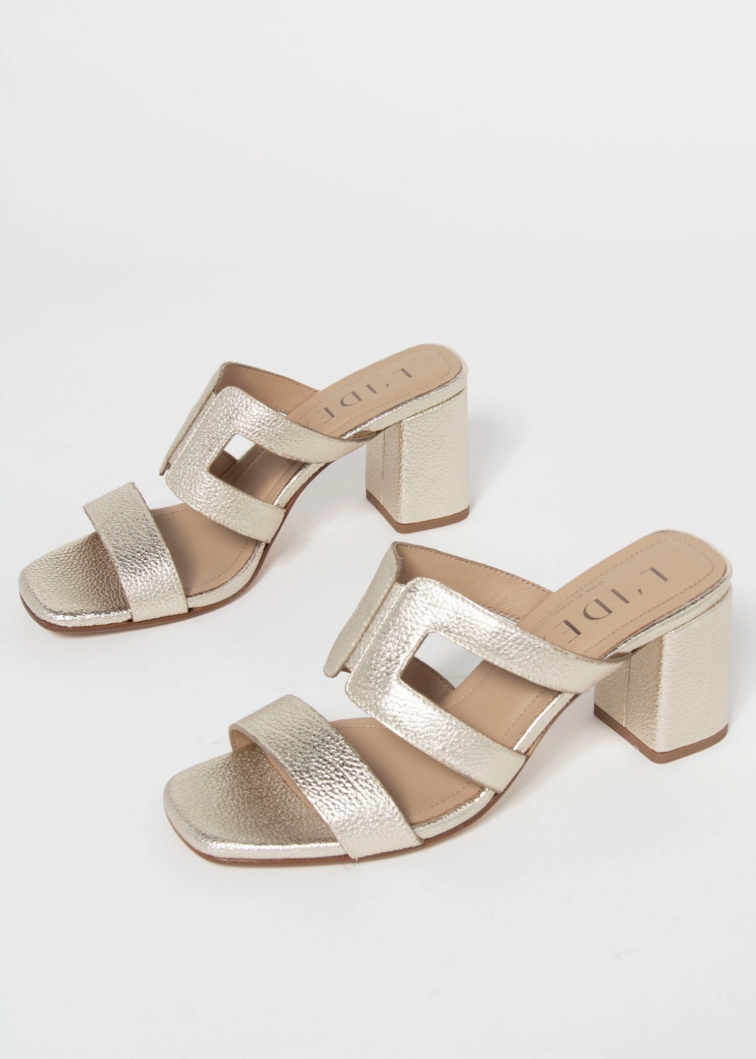 swatch_Platino Leather l'idea cutout heeled sandal