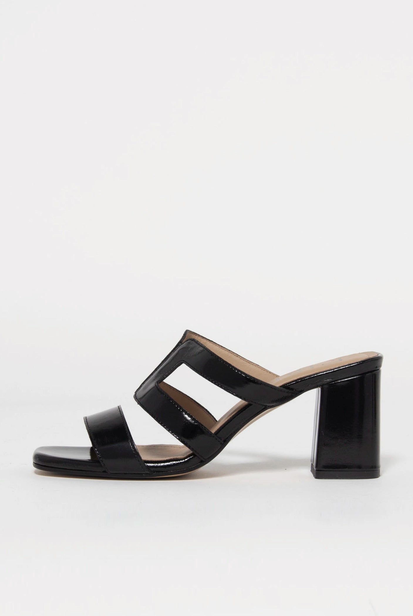 swatch_Black Patent l'idea cutout heeled sandal