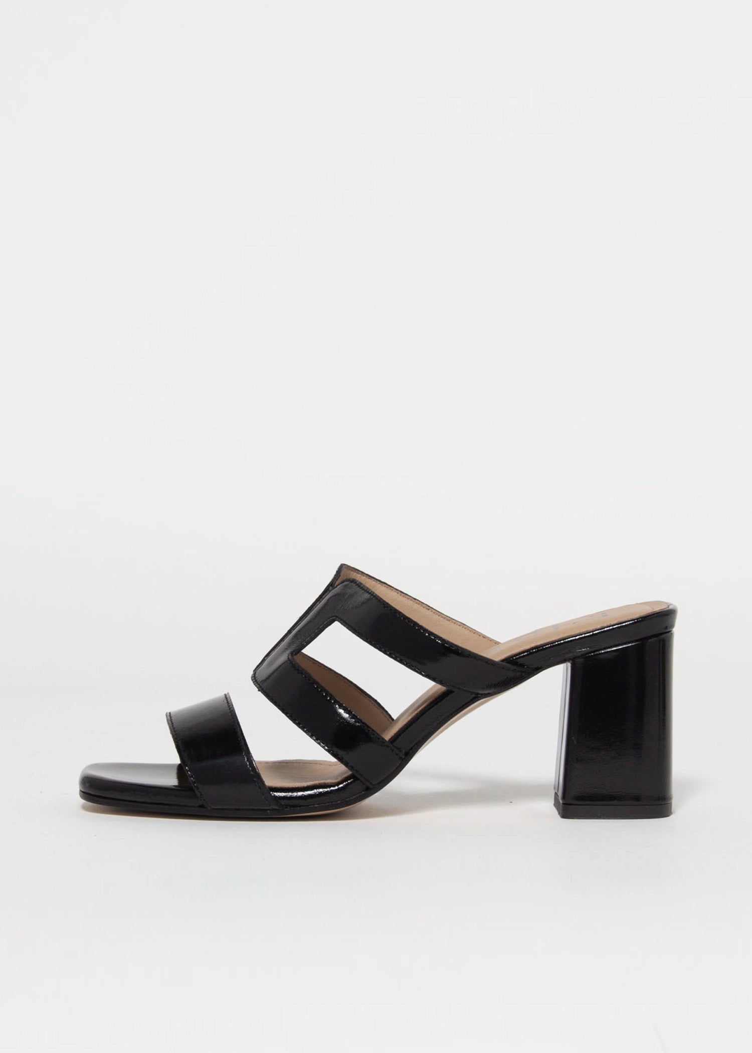 swatch_Black Patent l'idea cutout heeled sandal