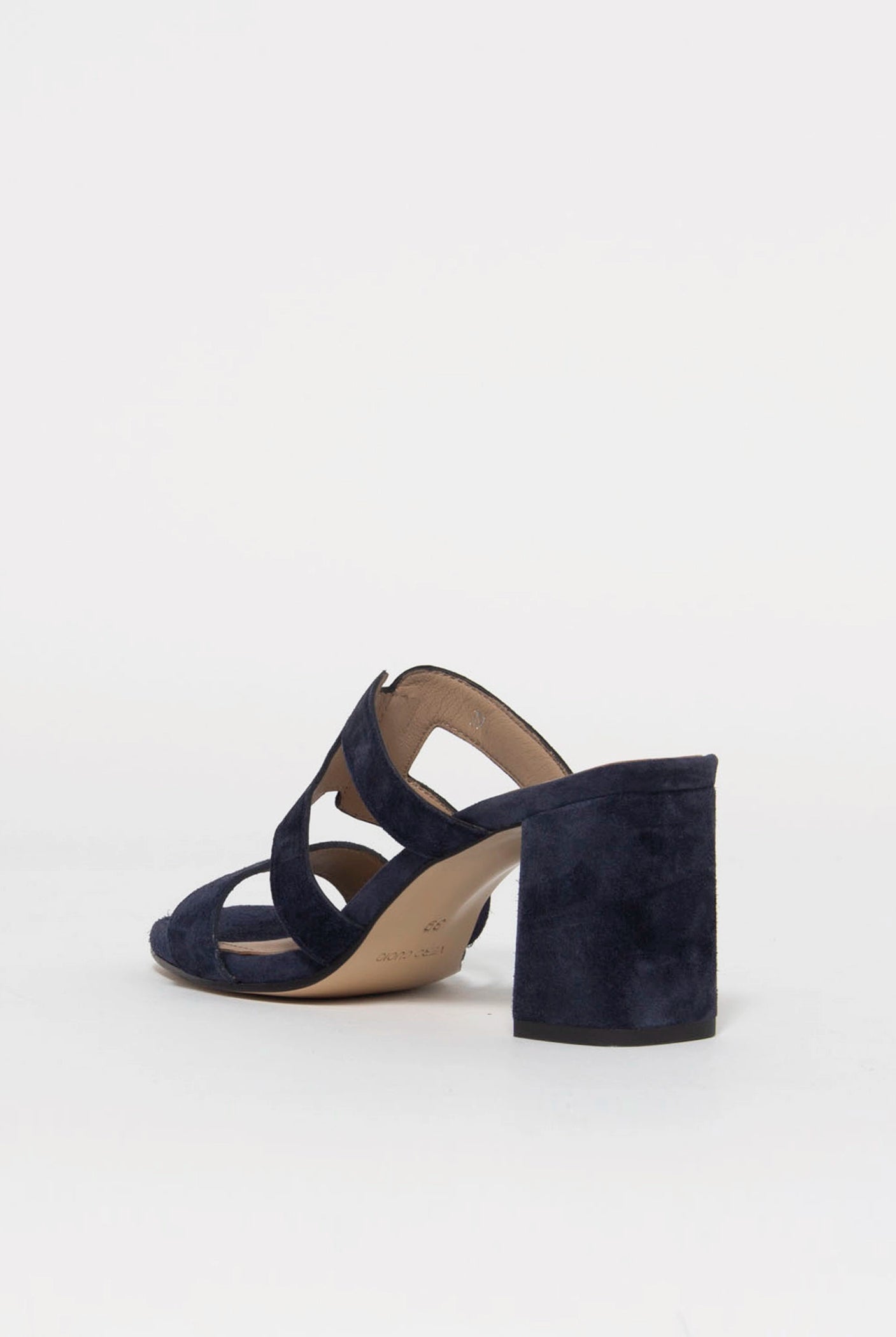 swatch_Navy Suede l'idea cutout heeled sandal