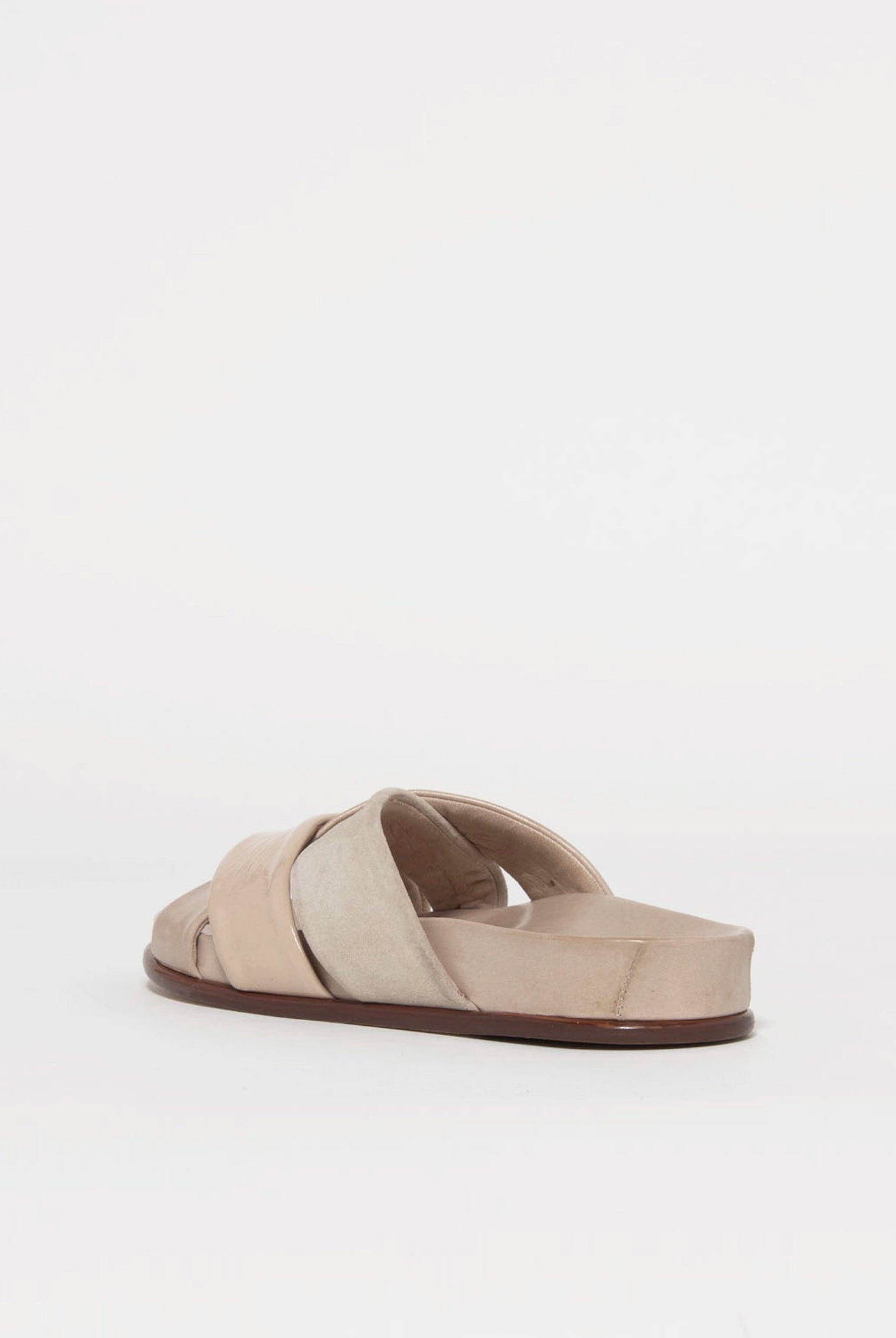 swatch_Beige Multi L'idea cross leather sandal