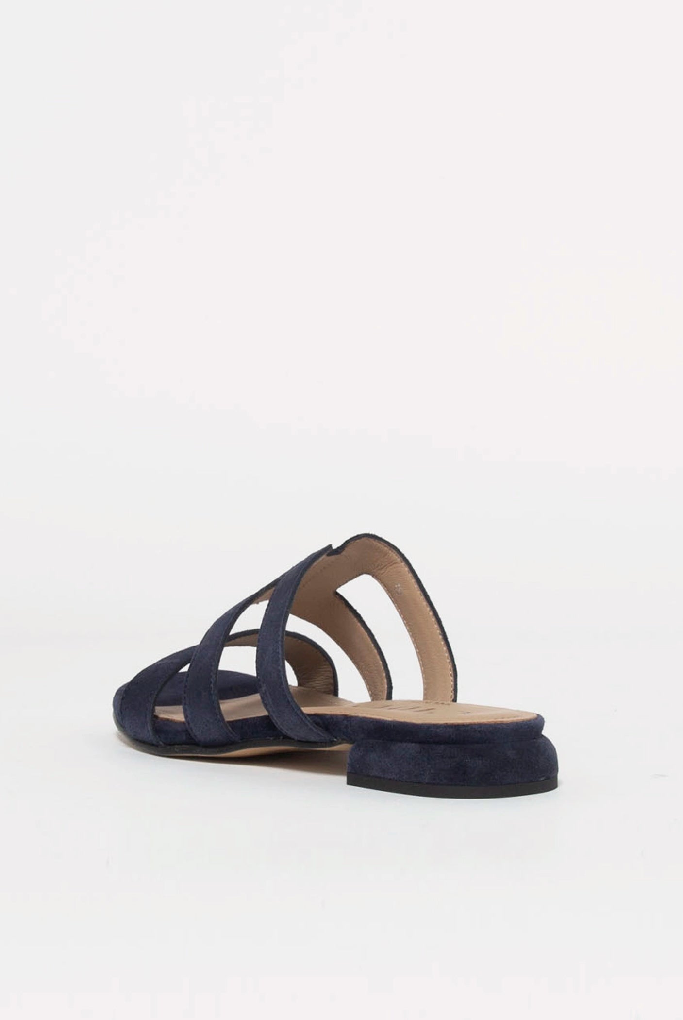 swatch_Navy Suede l'idea flat leather sandal