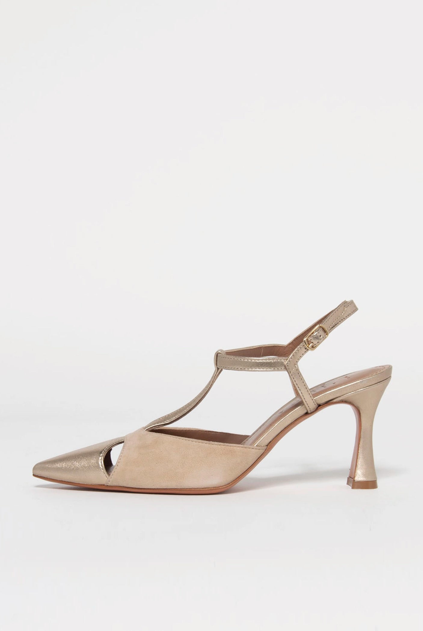 swatch_Sand/Platino l'idea pia leather pump
