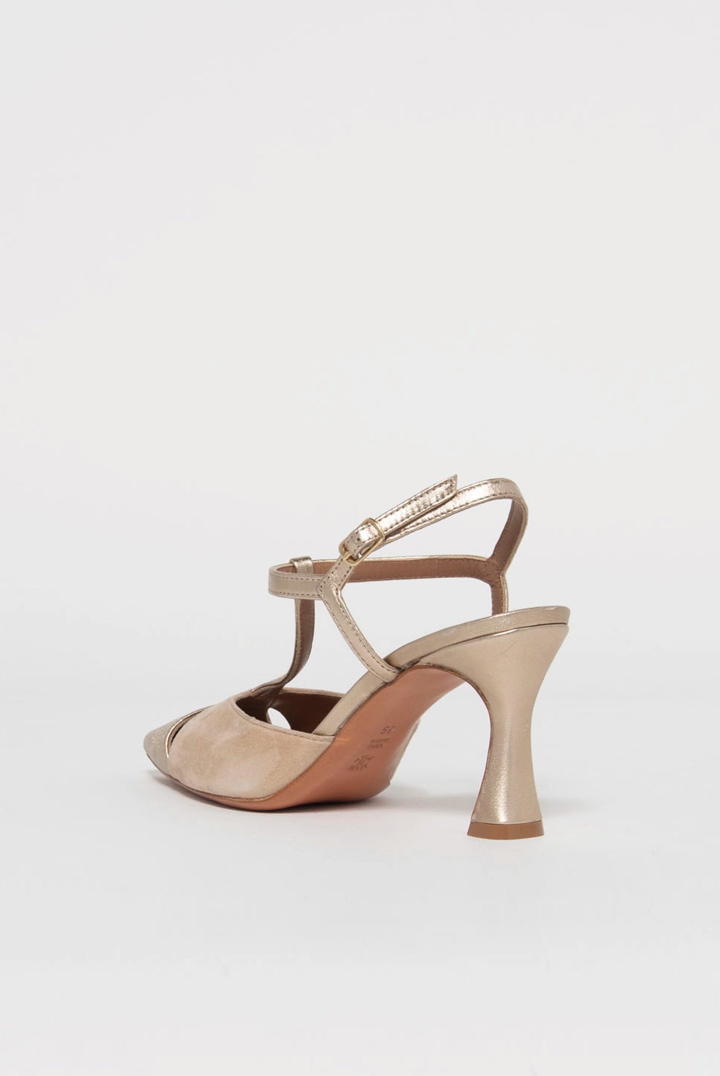 swatch_Sand/Platino l'idea pia leather pump