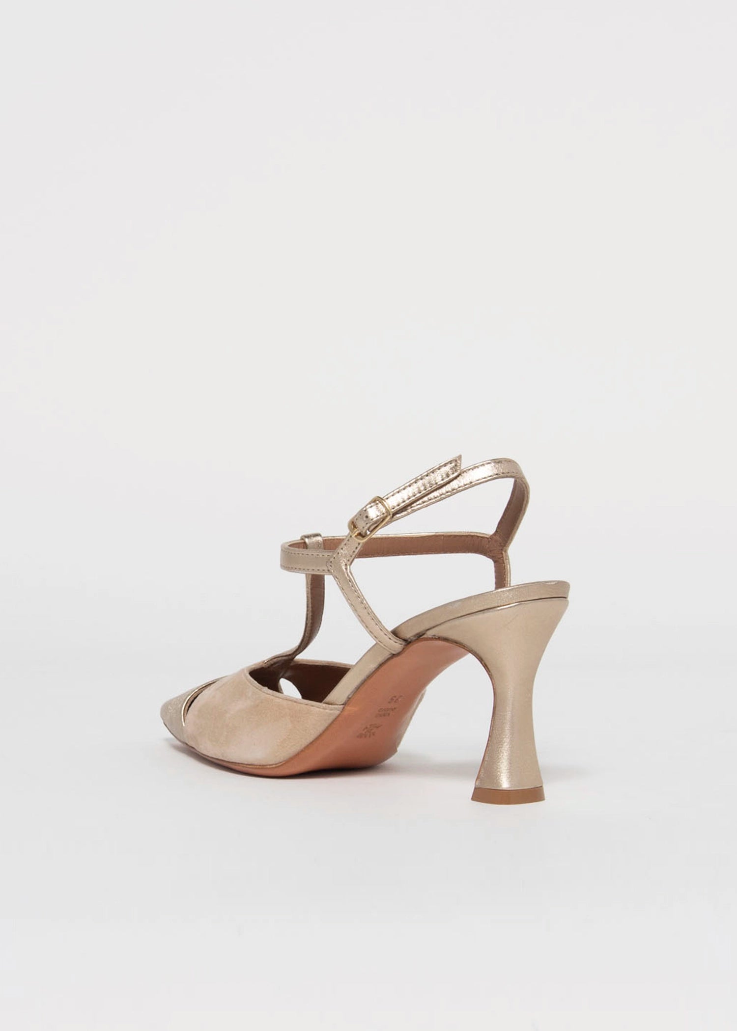 swatch_Sand/Platino l'idea pia leather pump