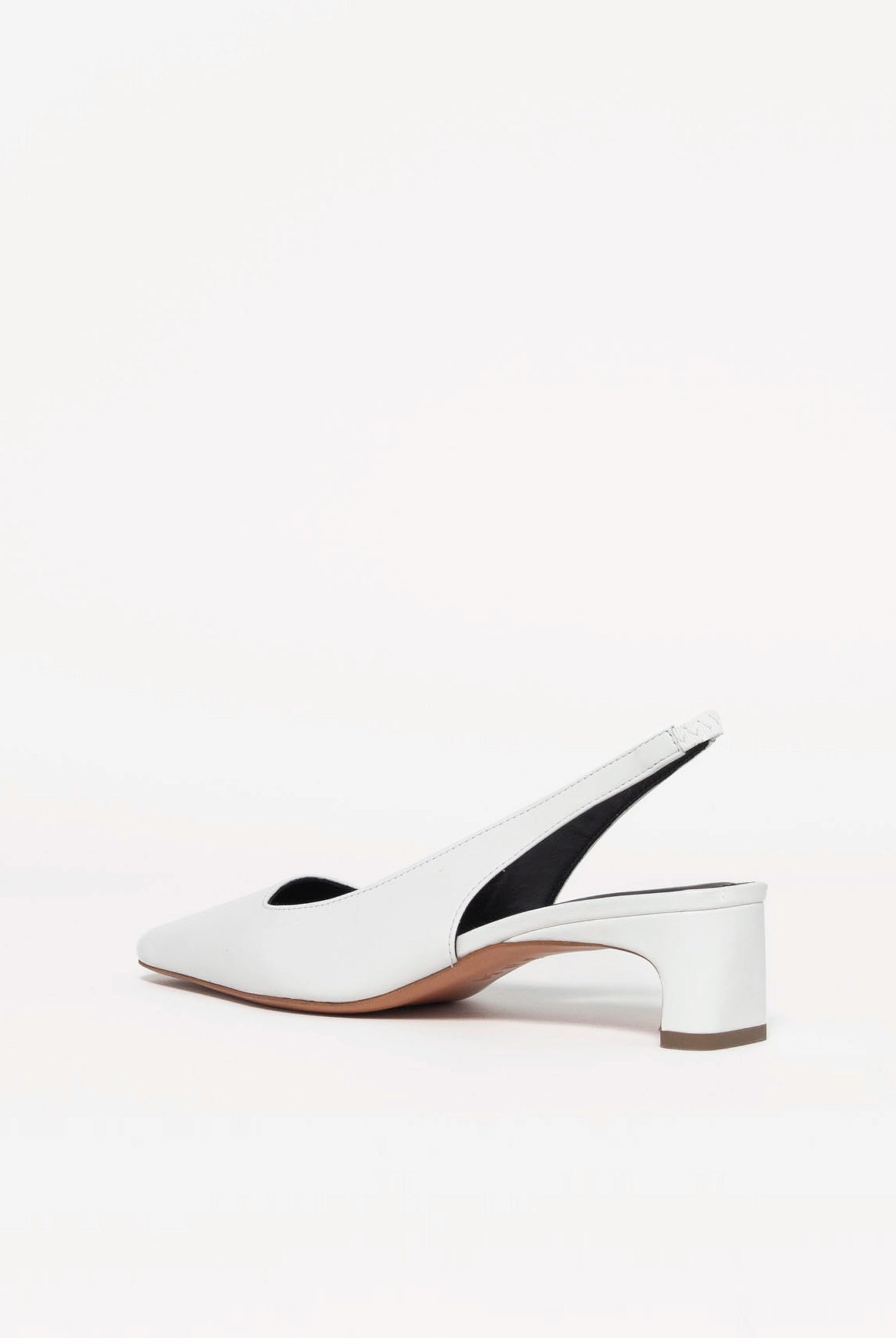 swatch_White Leather l'idea slingback pump