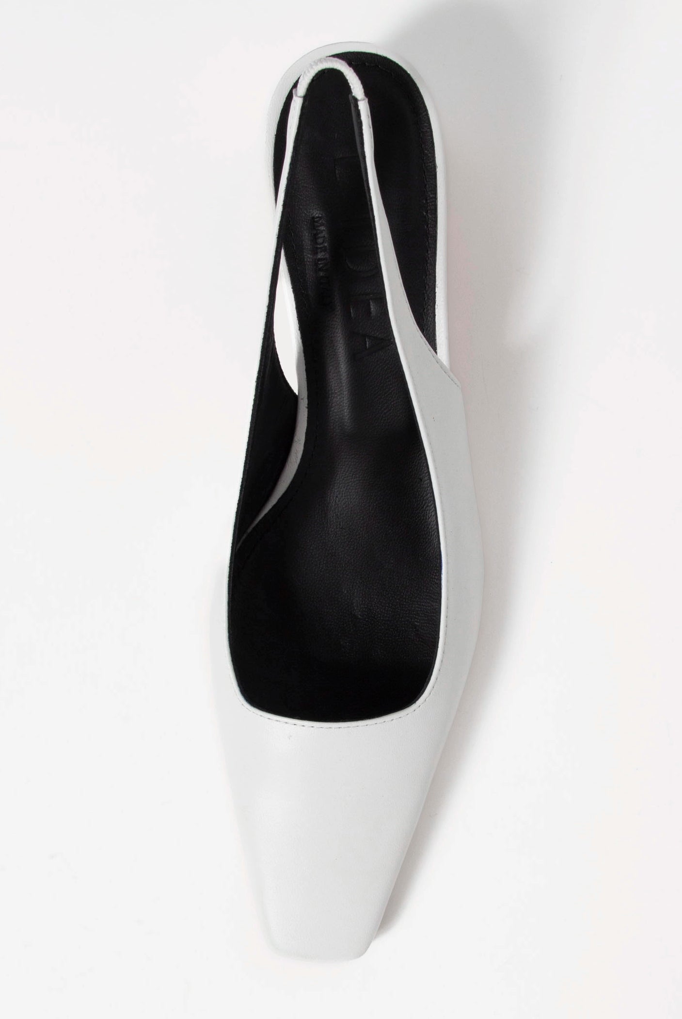 swatch_White Leather l'idea slingback pump