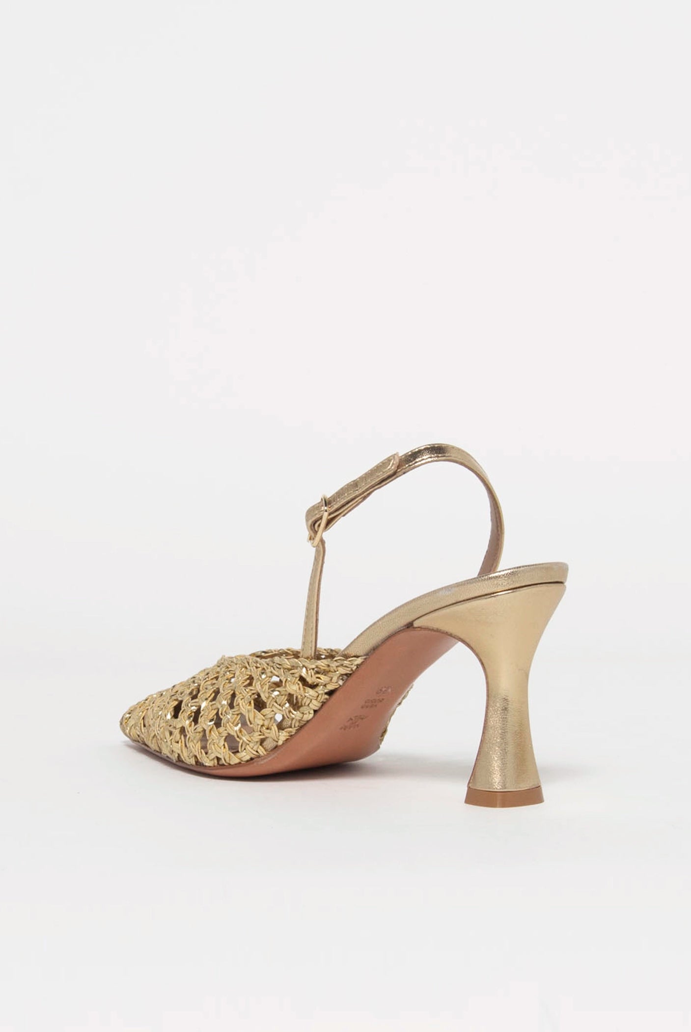 swatch_gold leather eli woven pump heels