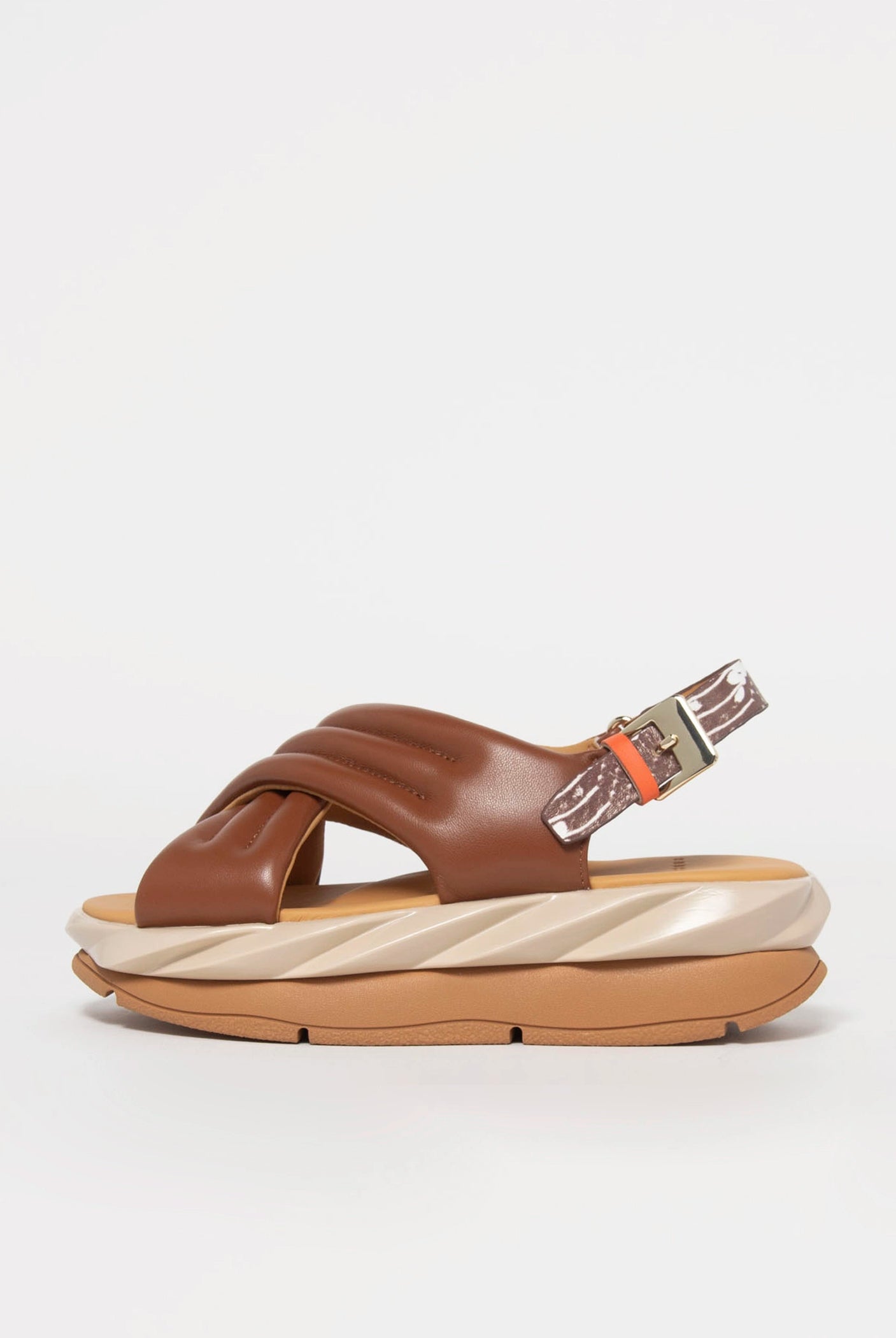 swatch_Brown Leather 4ccccees mellow mana platform sandal