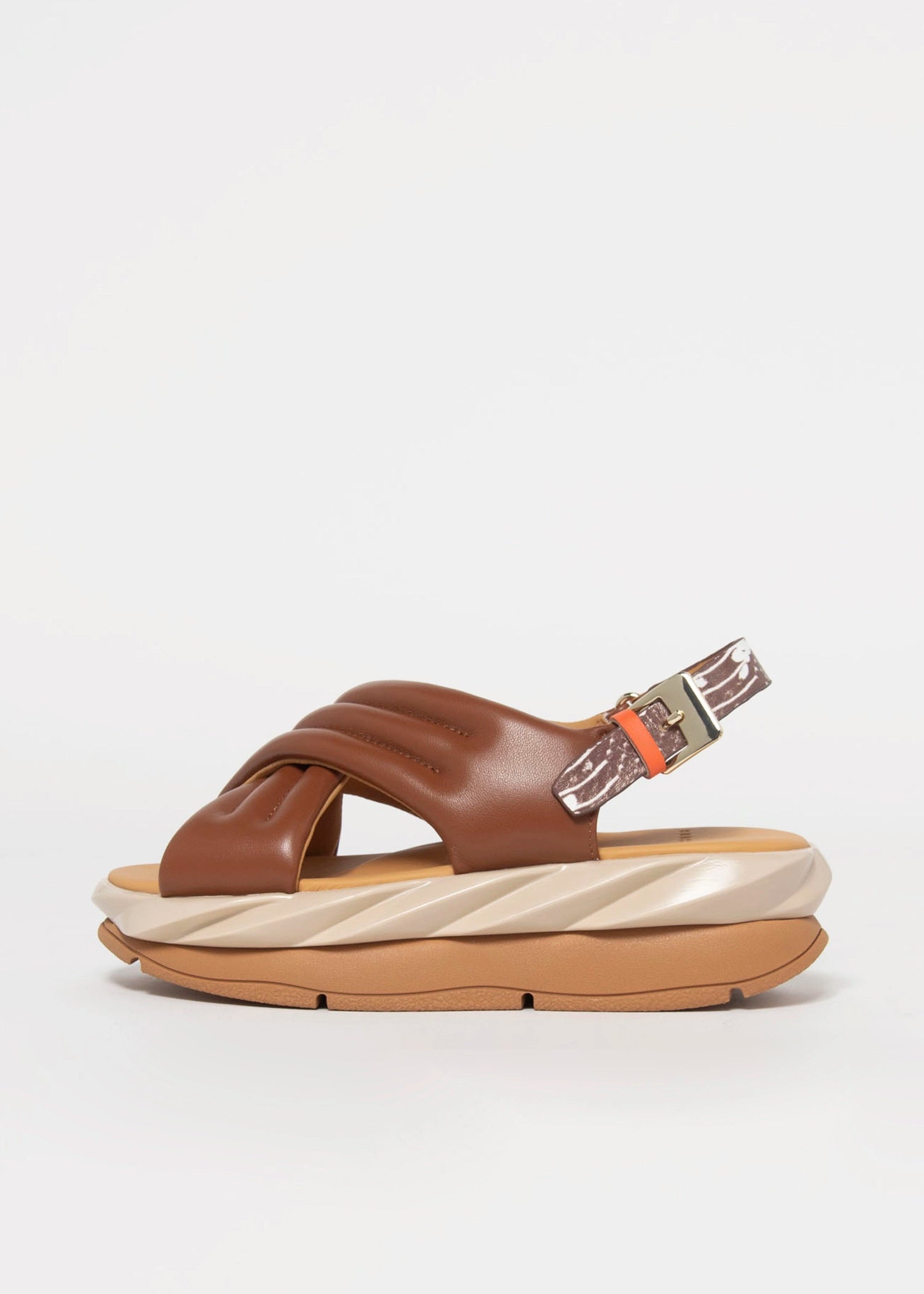 swatch_Brown Leather 4ccccees mellow mana platform sandal