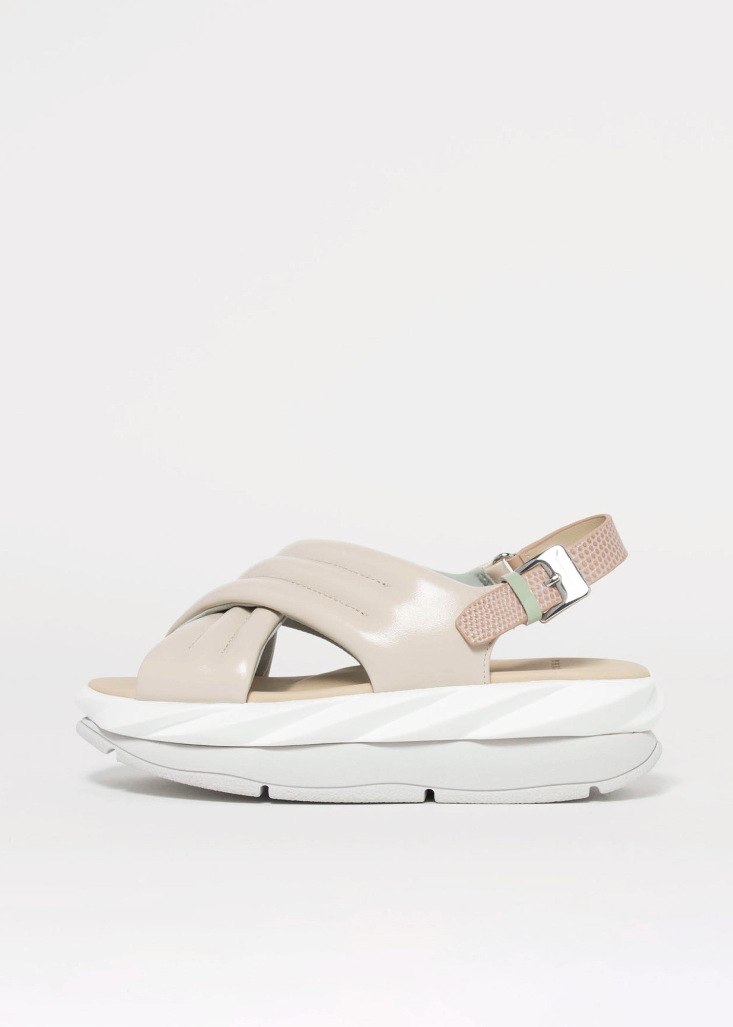 swatch_Cream Patent 4ccccees mellow mana platform sandal