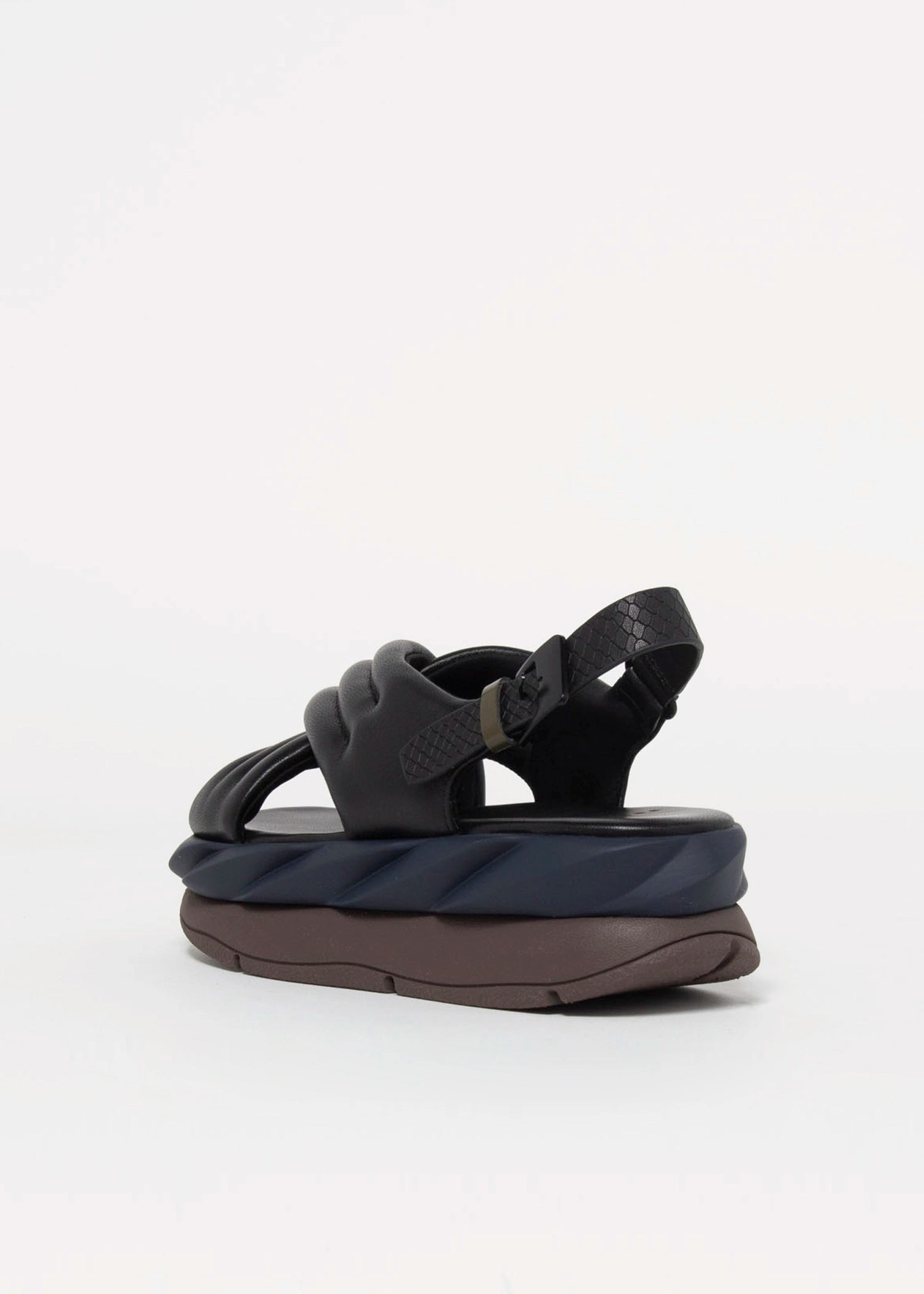 swatch_Black Leather 4ccccees mellow mana platform sandal