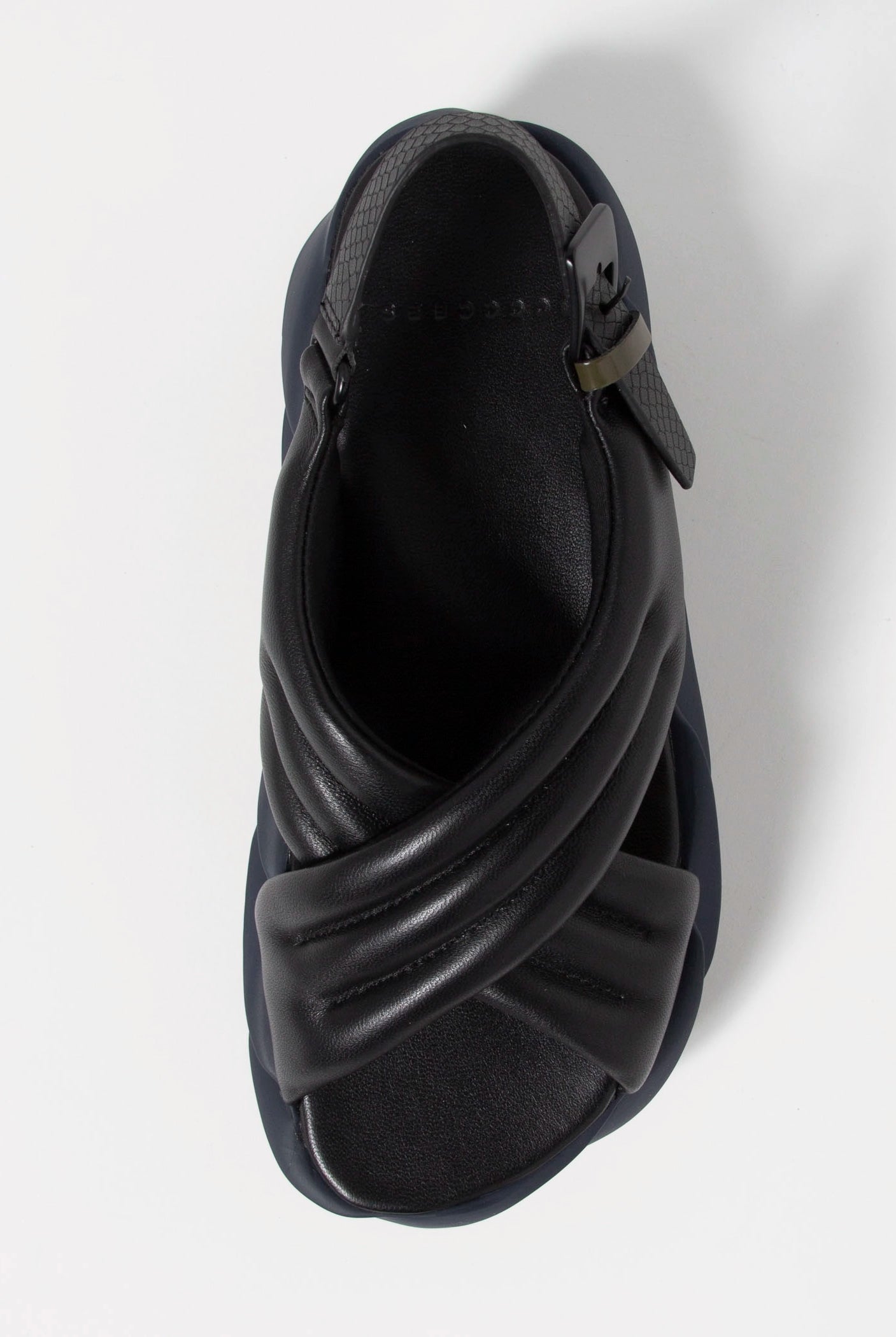 swatch_Black Leather 4ccccees mellow mana platform sandal