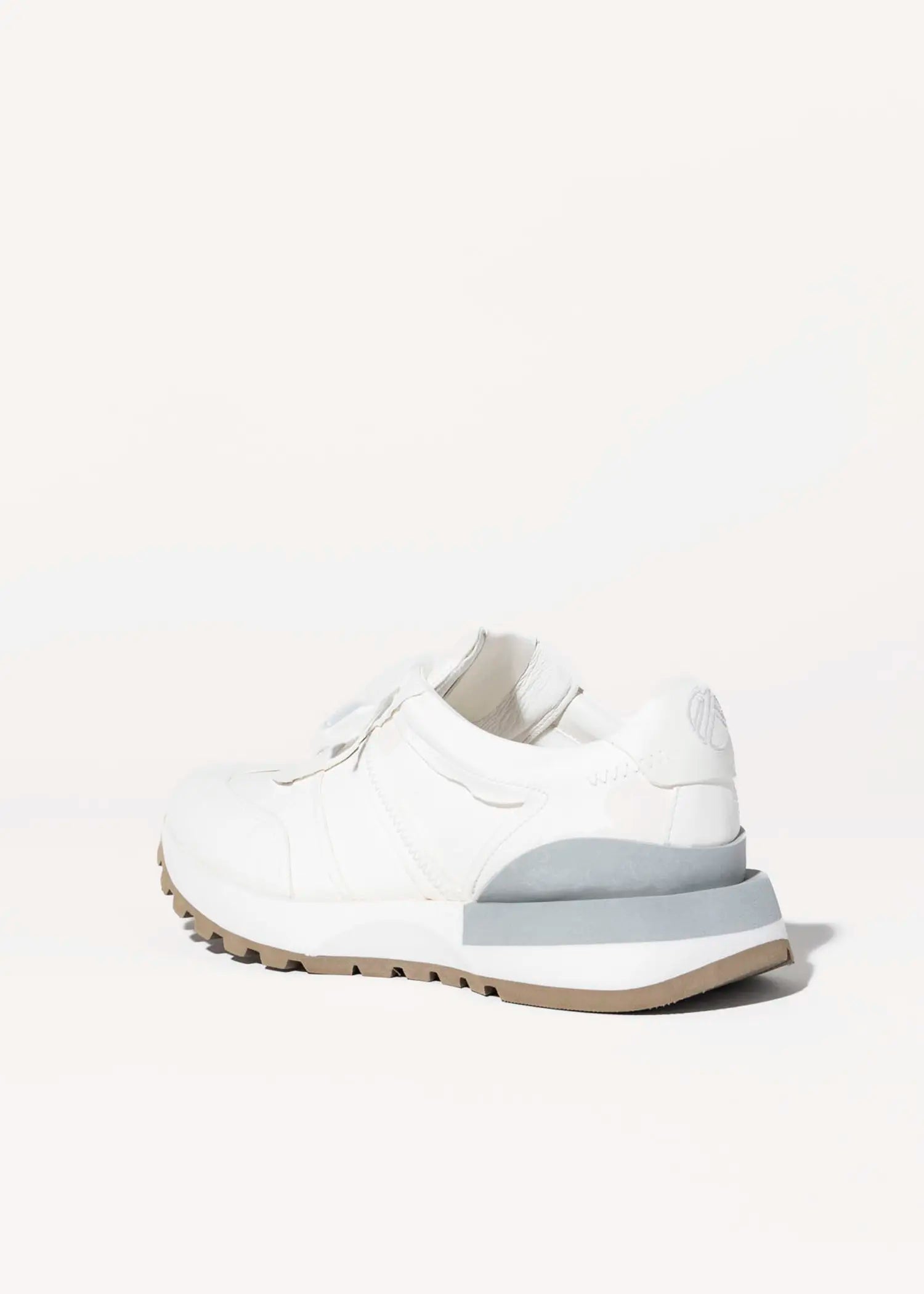 swatch_white distressed leather sneaker shoes