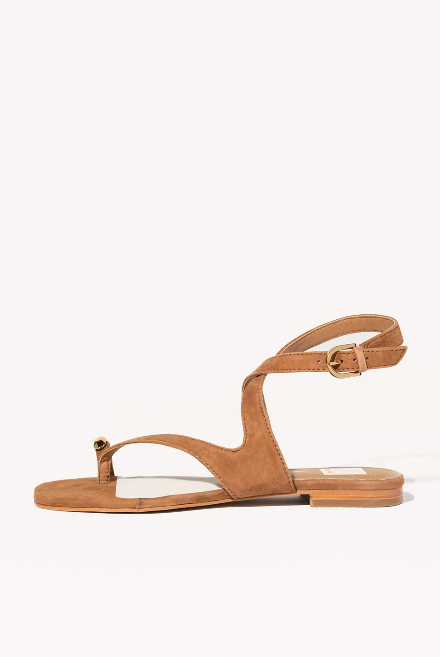 swatch_brown earla sandal flat sandals