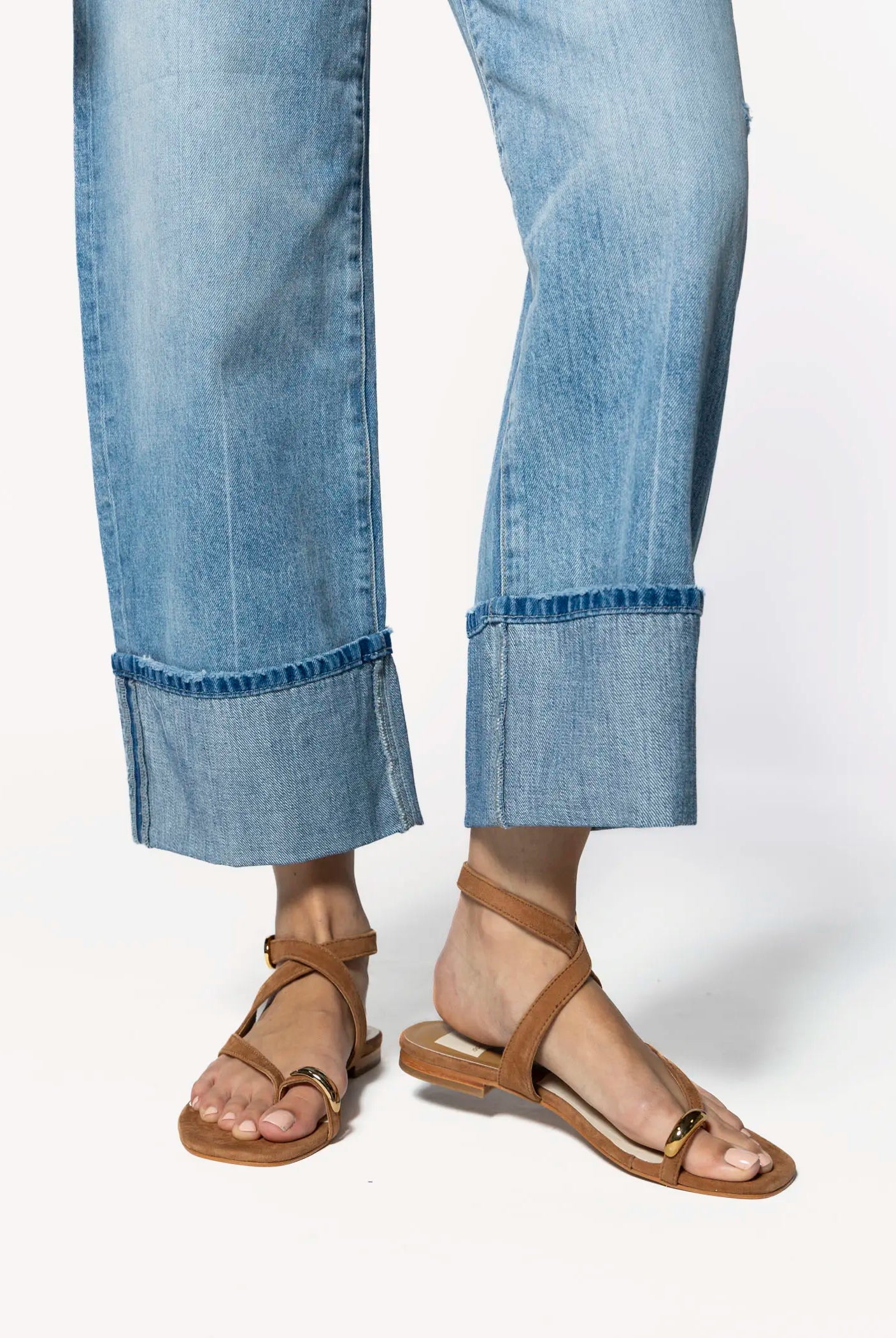 swatch_brown earla sandal flat sandals