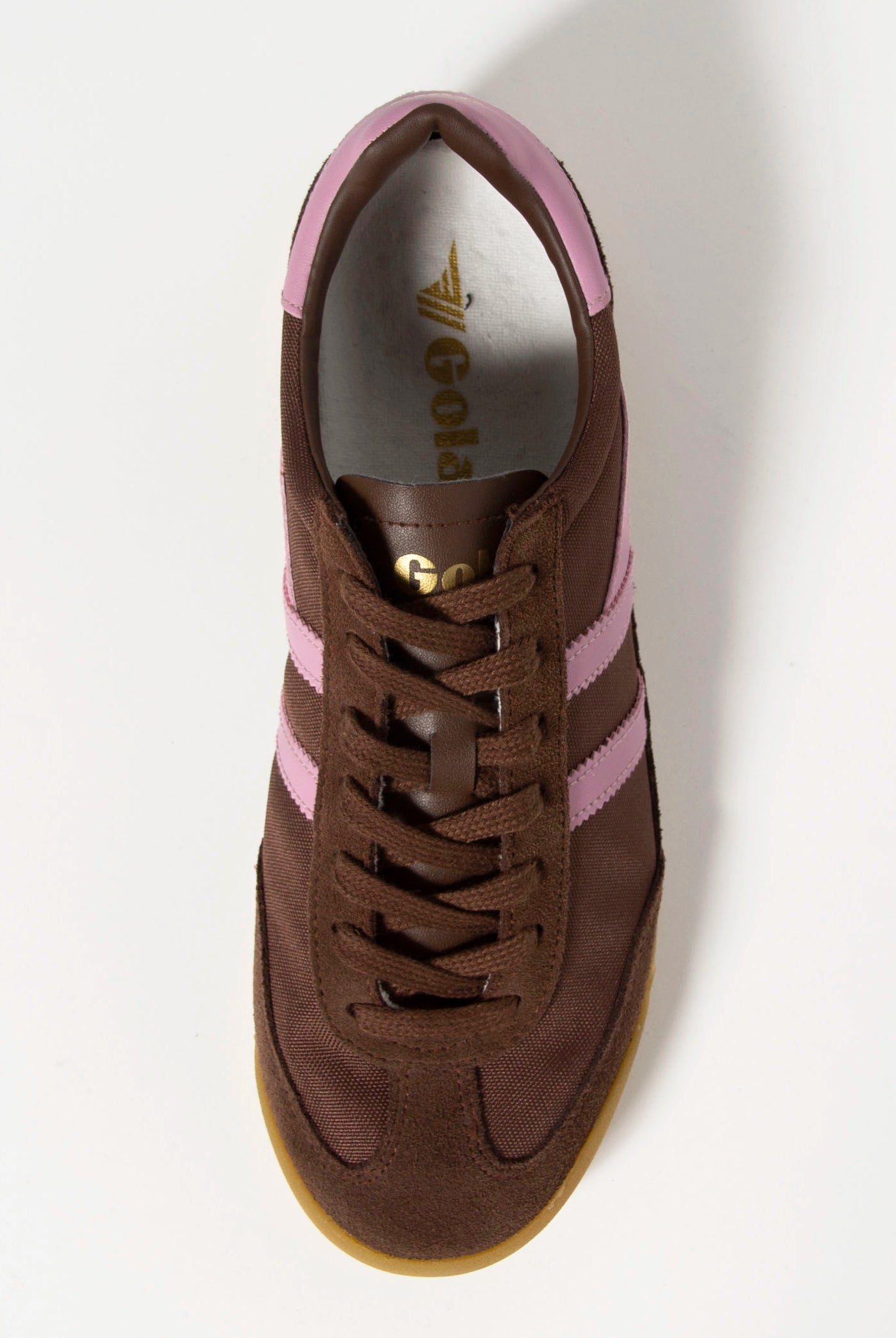 swatch_Dark Brown/Candy tornado sneaker shoes gola