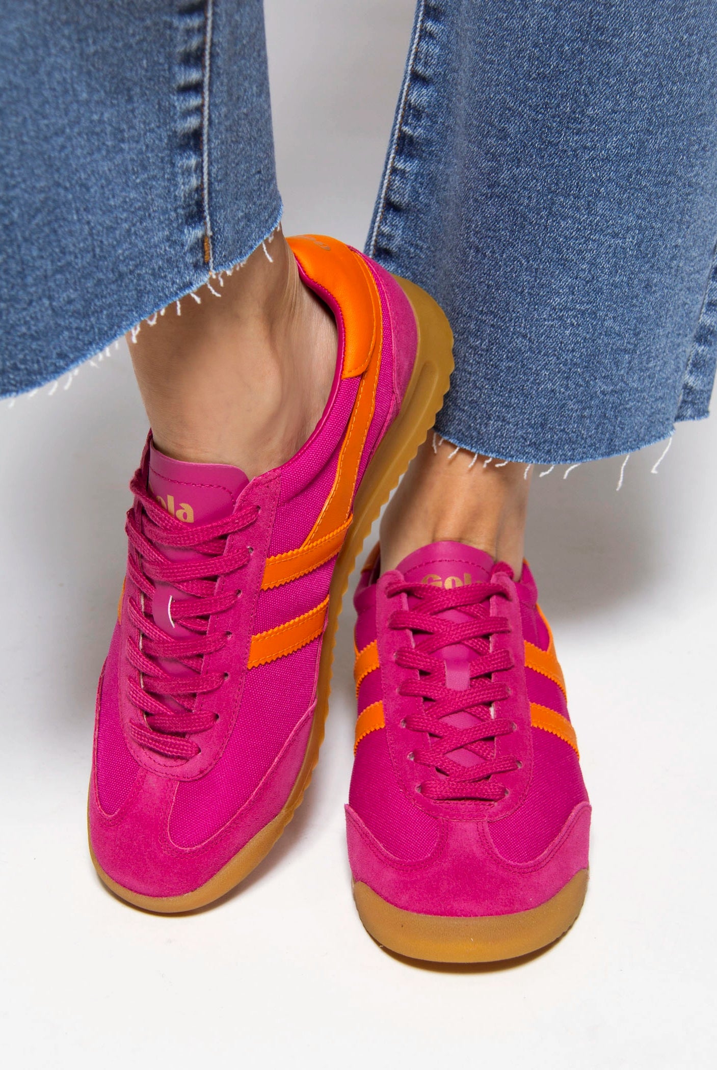 swatch_Fuchsia/Clementine tornado sneaker shoes gola