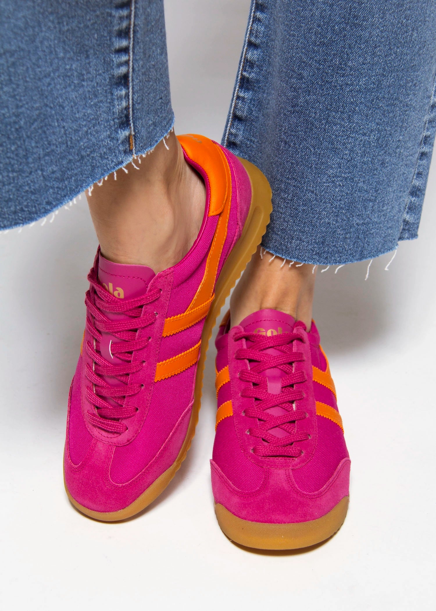 swatch_Fuchsia/Clementine tornado sneaker shoes gola
