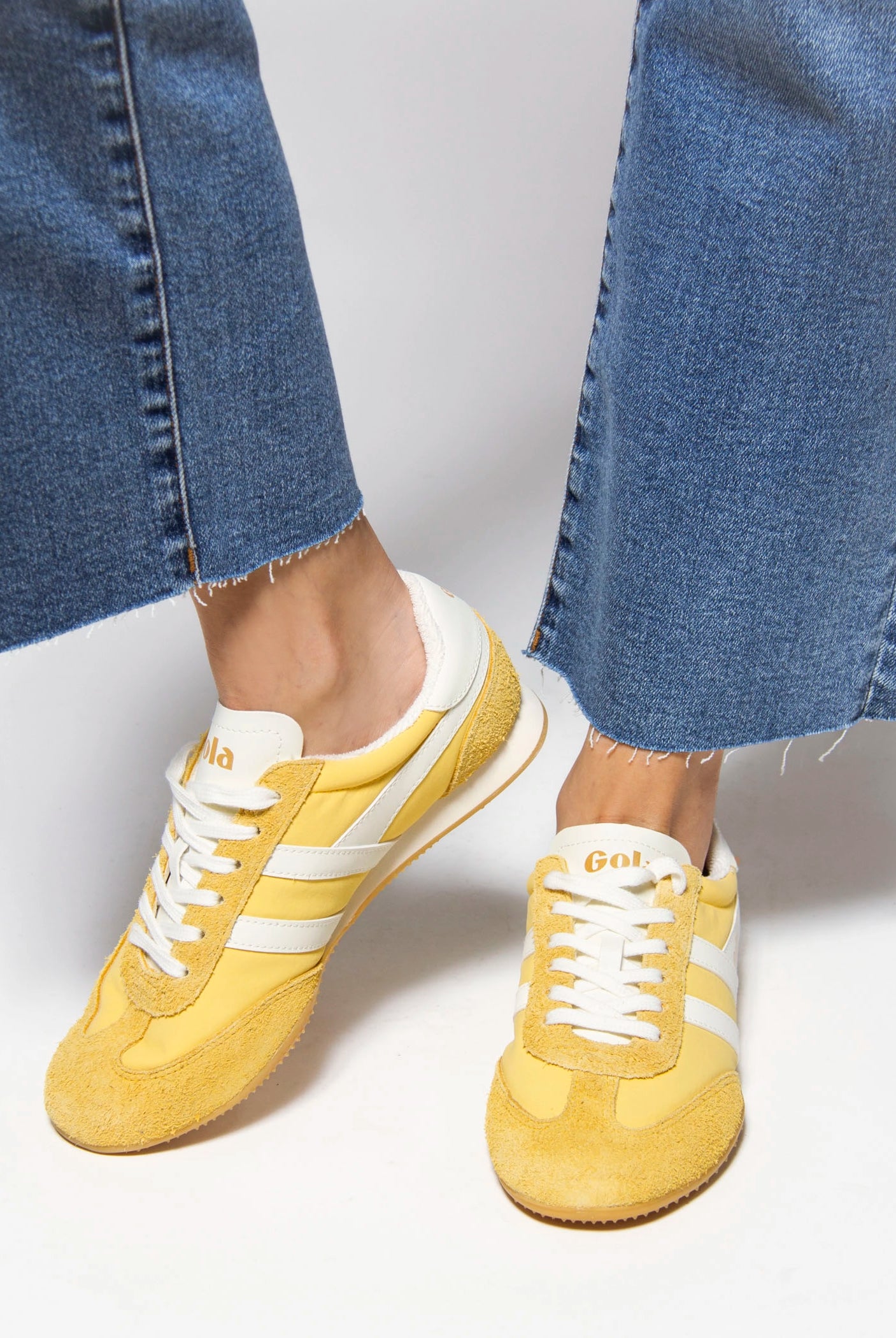 swatch_Pollen/Off White gola sprinter sneaker