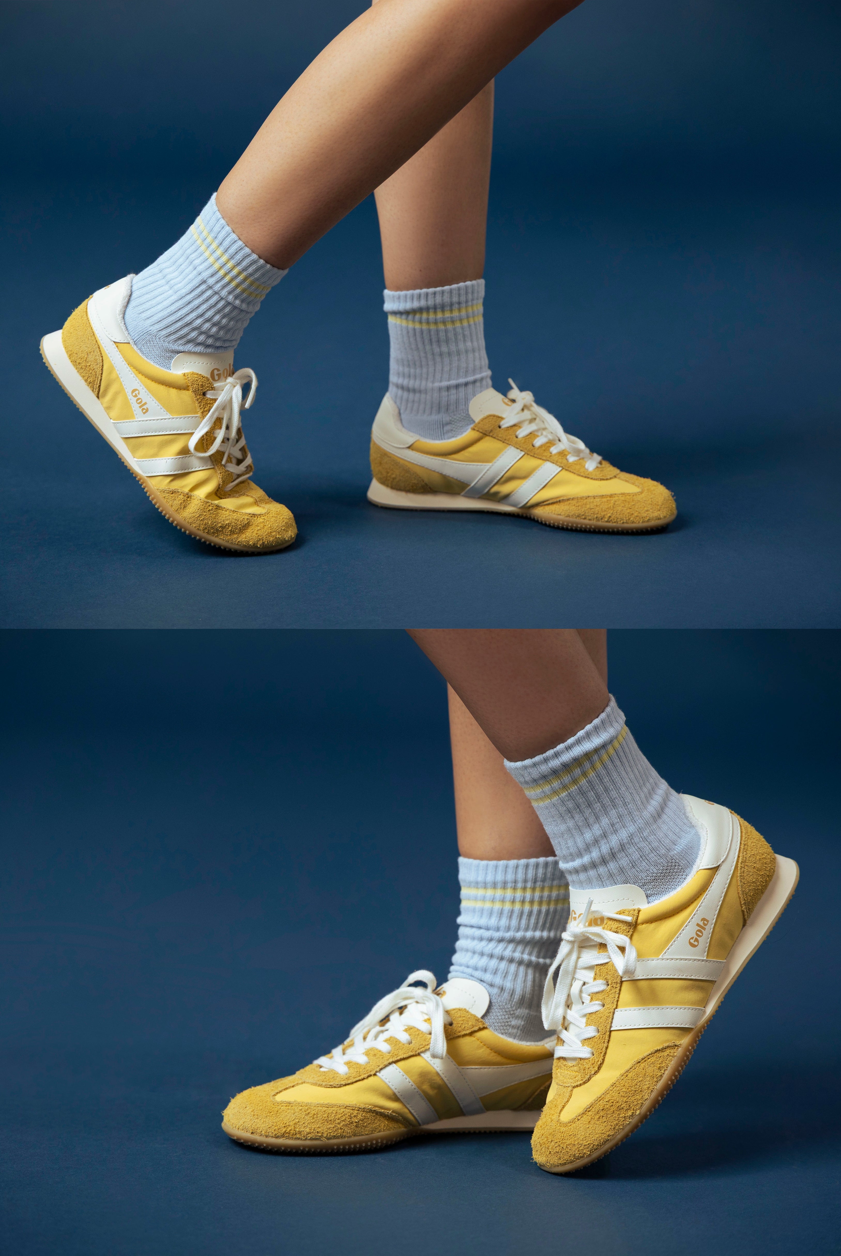 swatch_Pollen/Off White gola sprinter sneaker