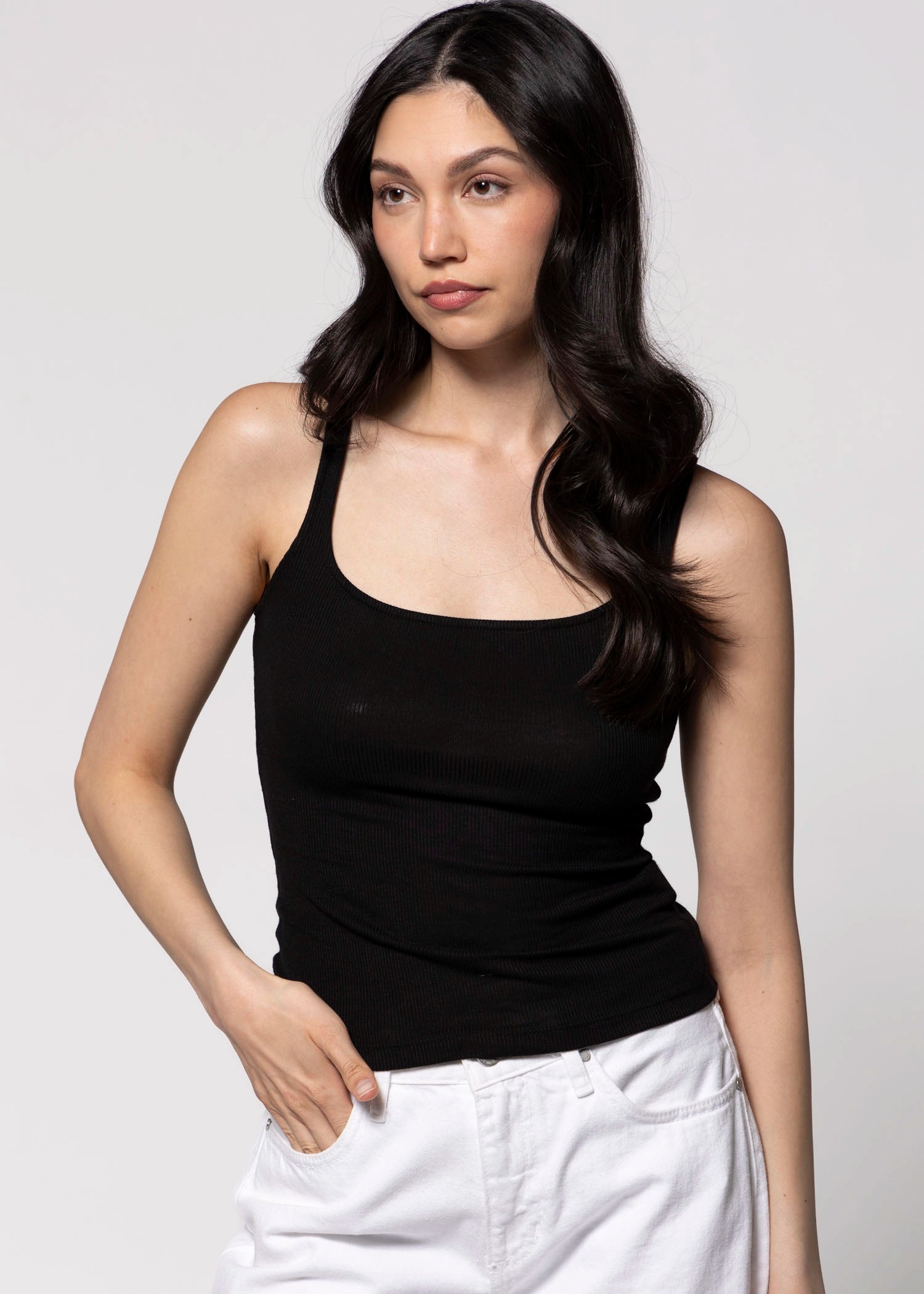 swatch_Black project social t olsen tank