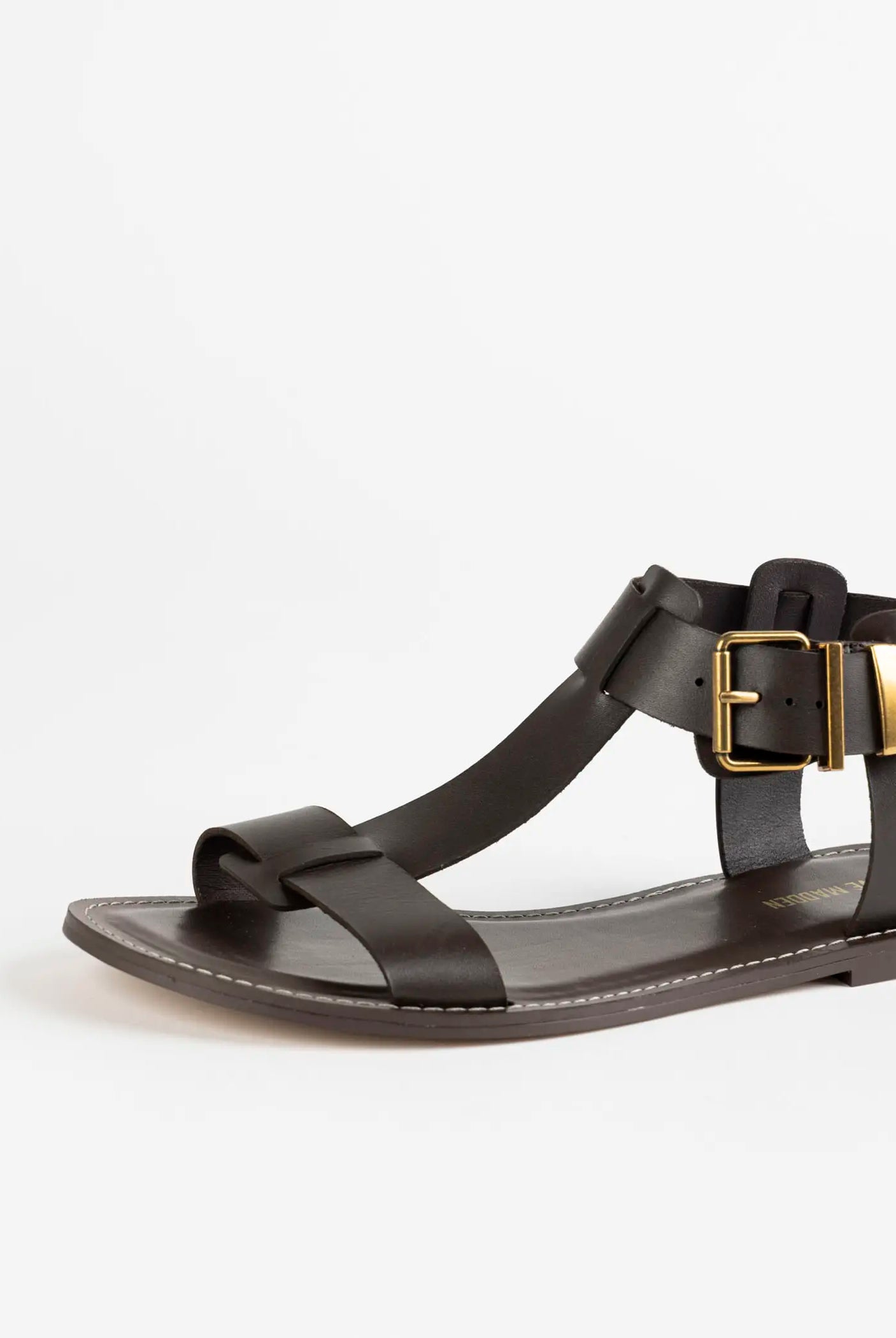 swatch_dark brown brazinn leather sandal flat sandals