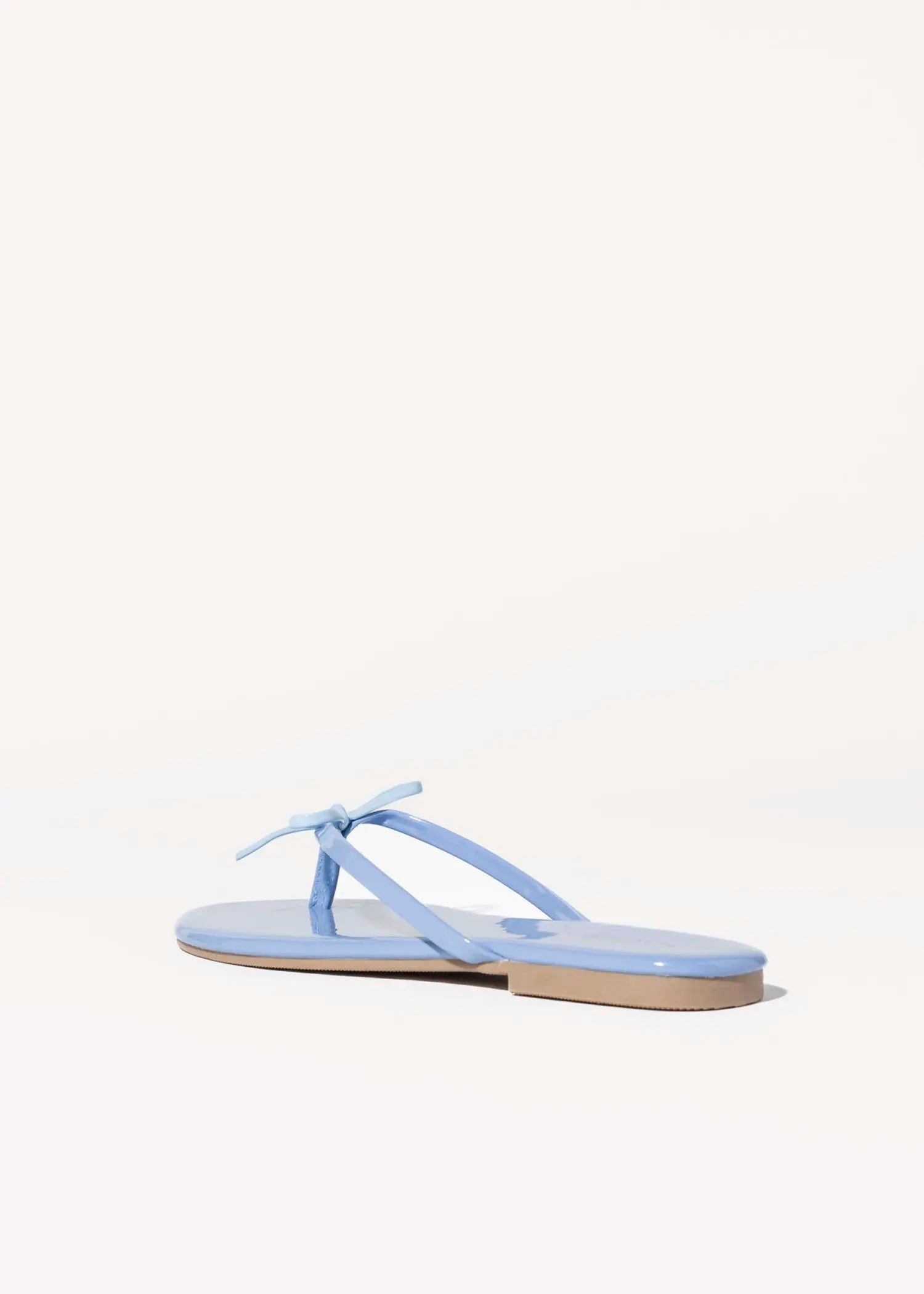swatch_blue wishlist flip flop flat sandals