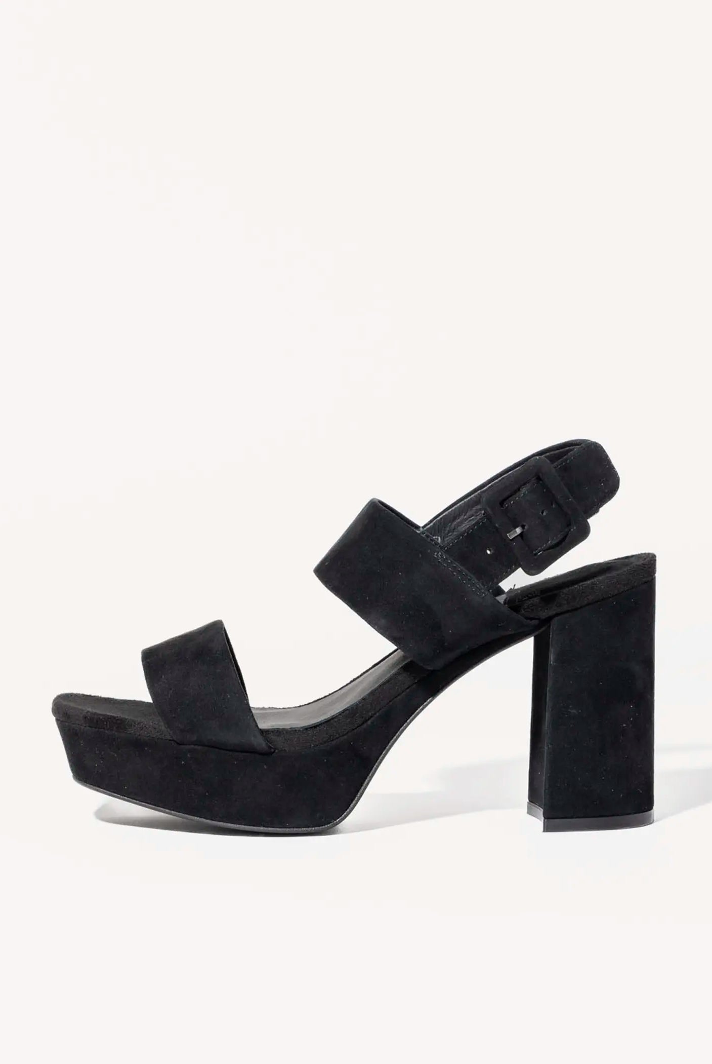 swatch_black suede ammaly platform sandal heeled sandals