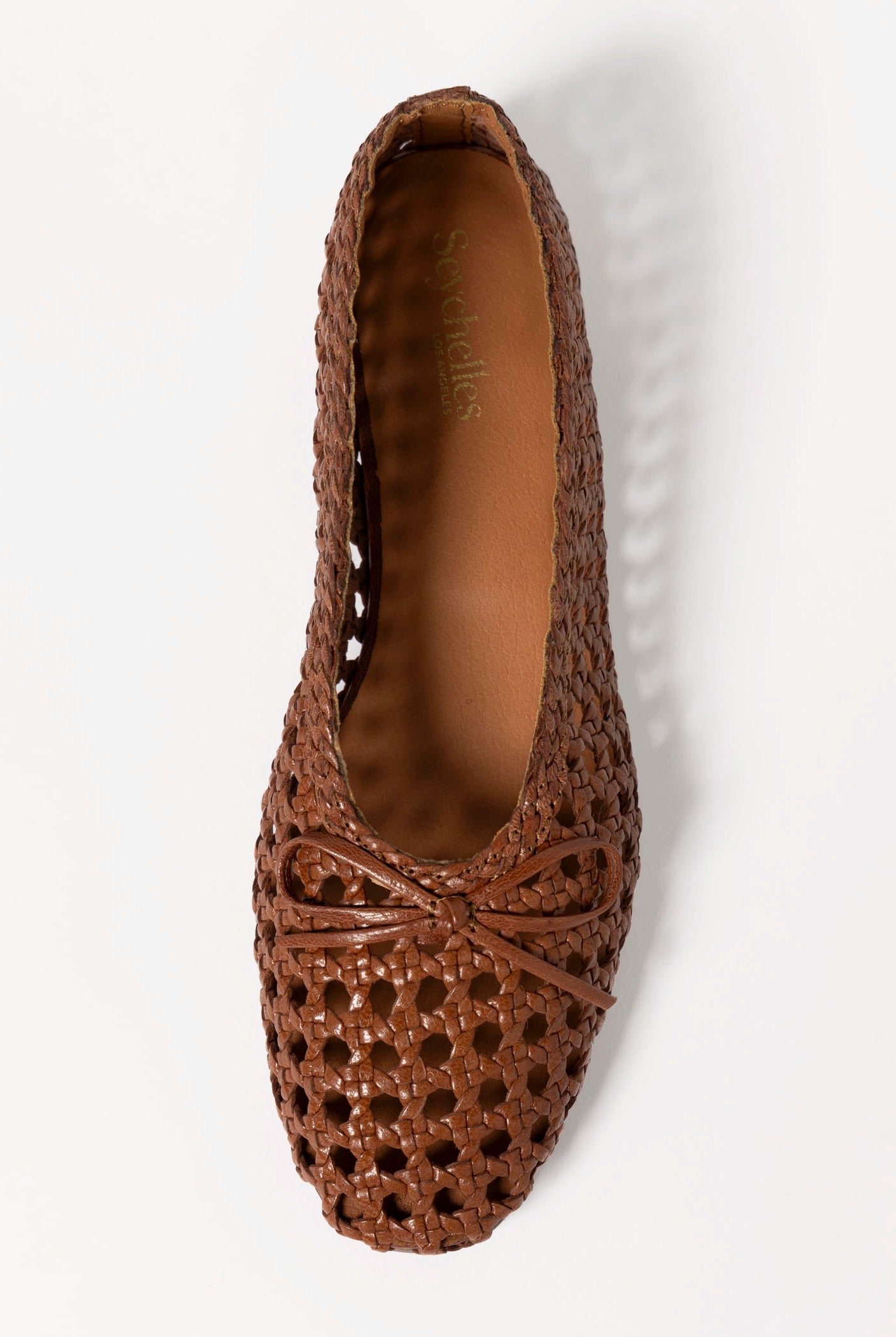 swatch_Tan Leather seychelles flagstaff woven flat