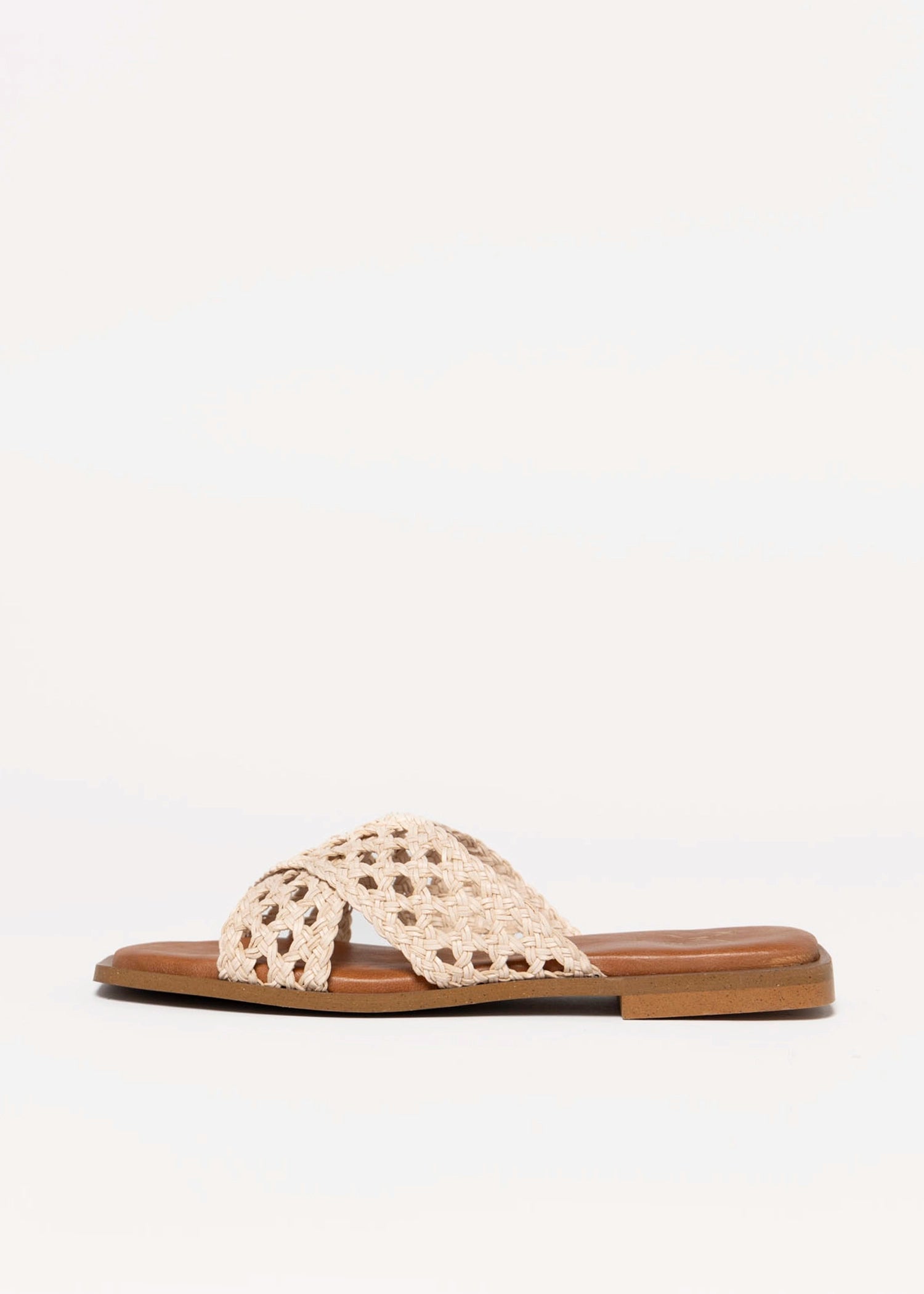 swatch_Nude Leather kmb woven leather sandal