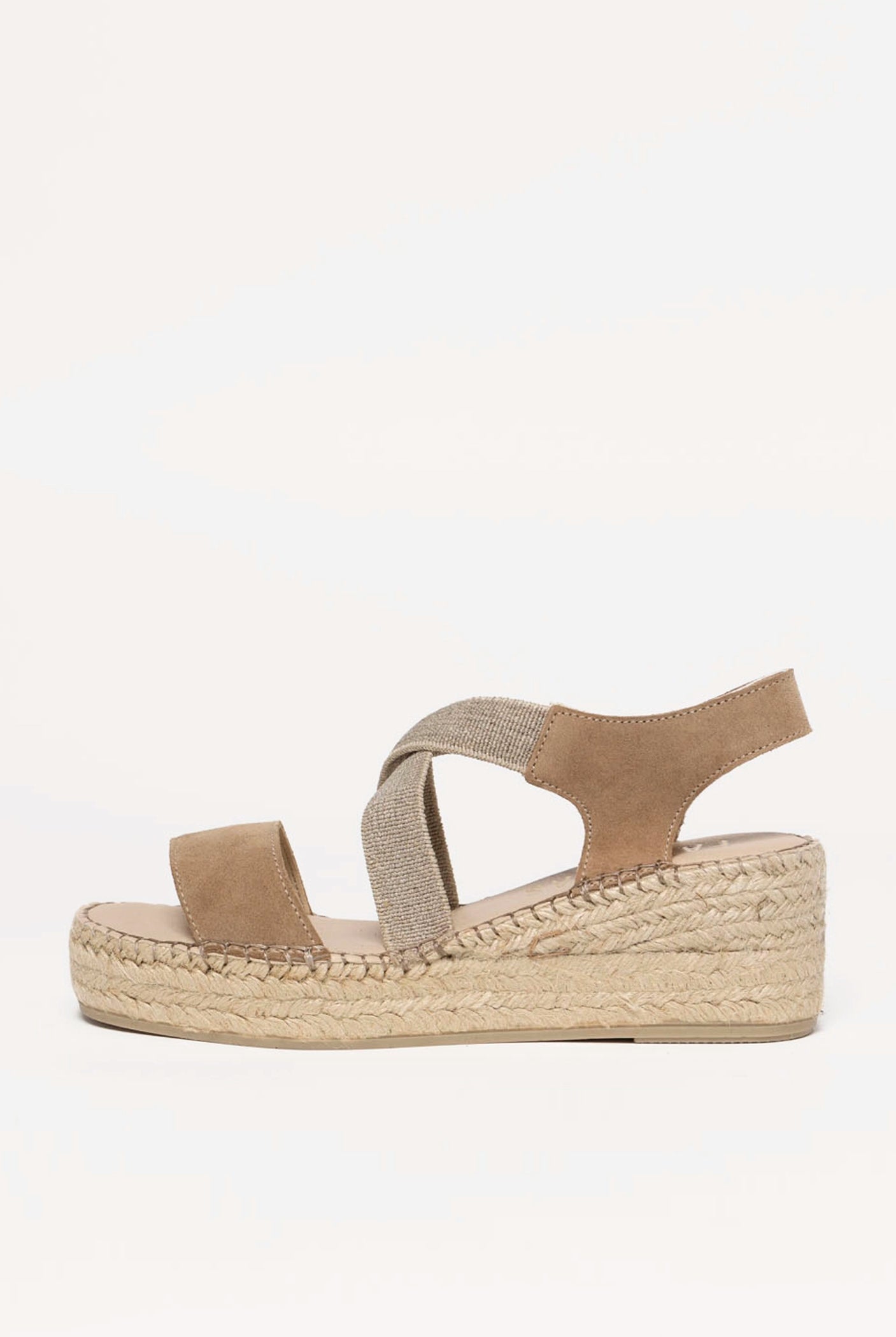 swatch_Sand Suede fabiolas espadrille wedge sandal