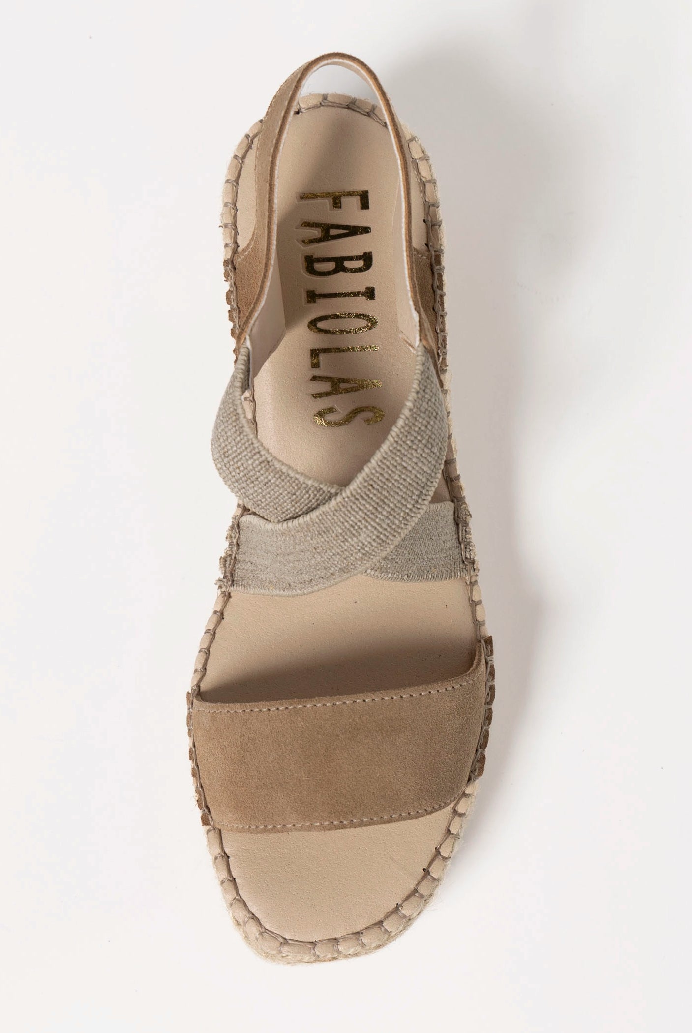 swatch_Sand Suede fabiolas espadrille wedge sandal