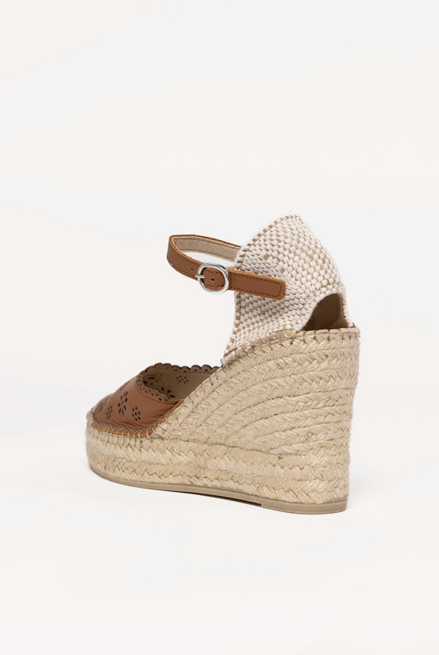 swatch_Brown Leather fabiolas leather espadrille wedge